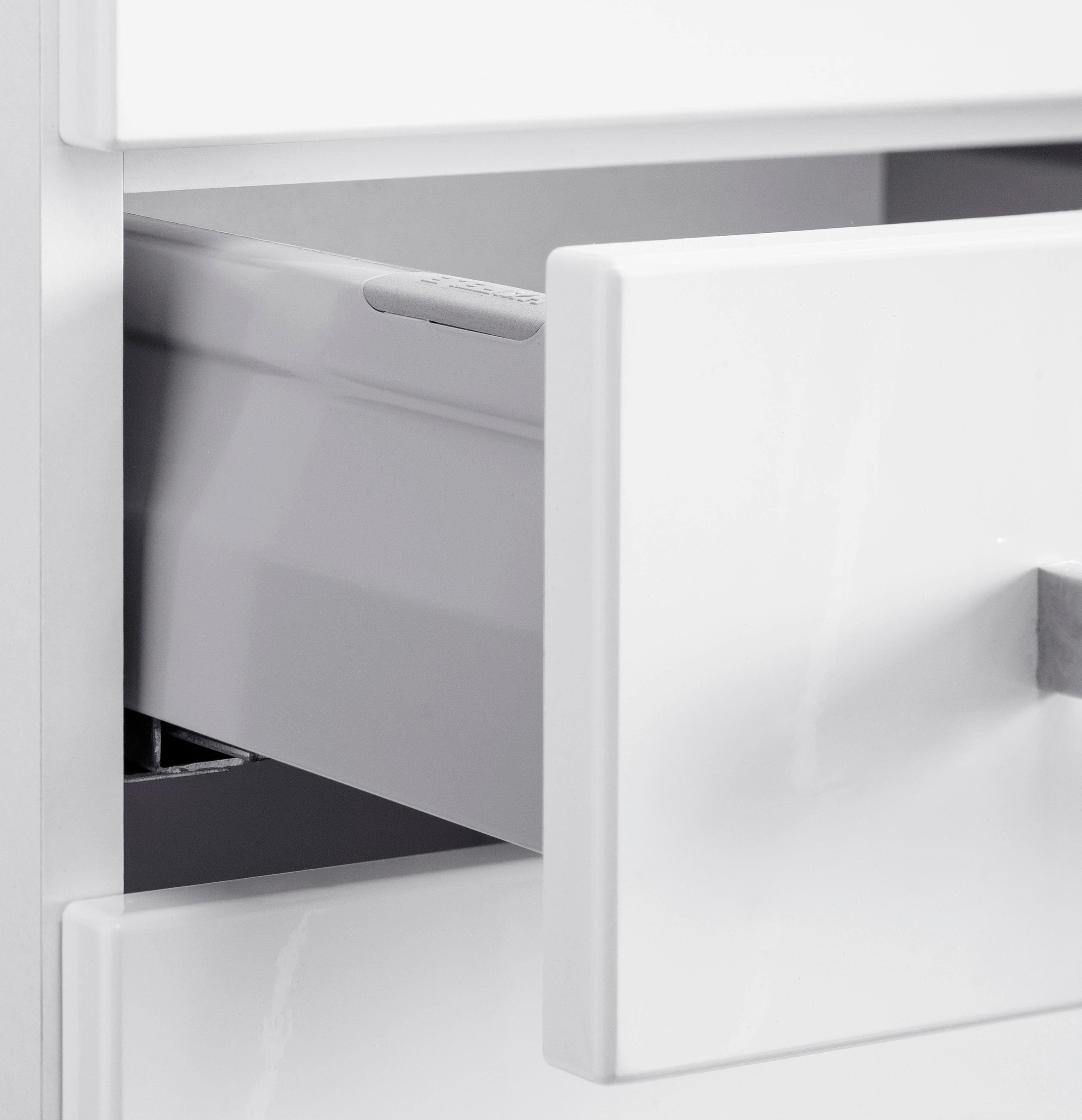 welltime Hoge kast Ravenna Deuren met schokdempers
