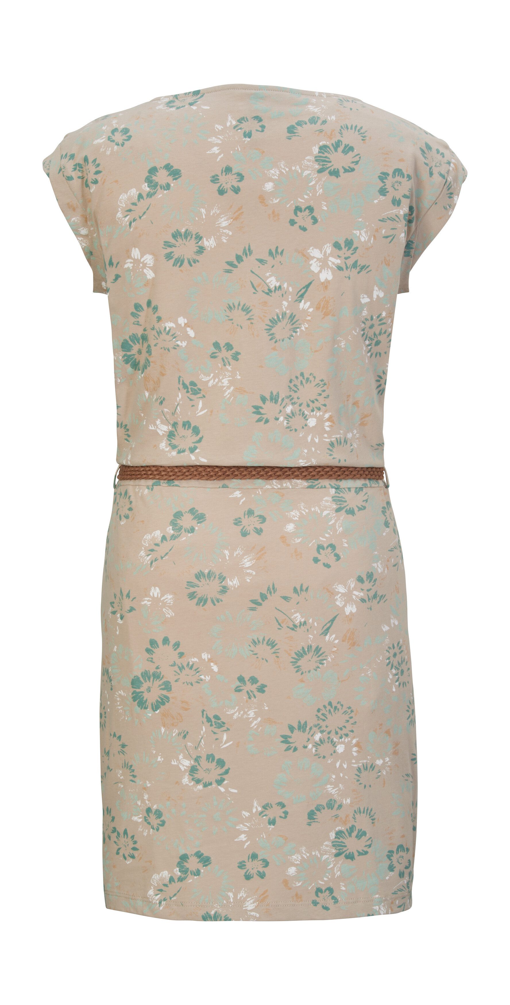 G.I.G.A. DX by killtec Zomerjurk GS 43 WMN DRSS Jurk met bloemprint, strikceintuur, 100% katoen