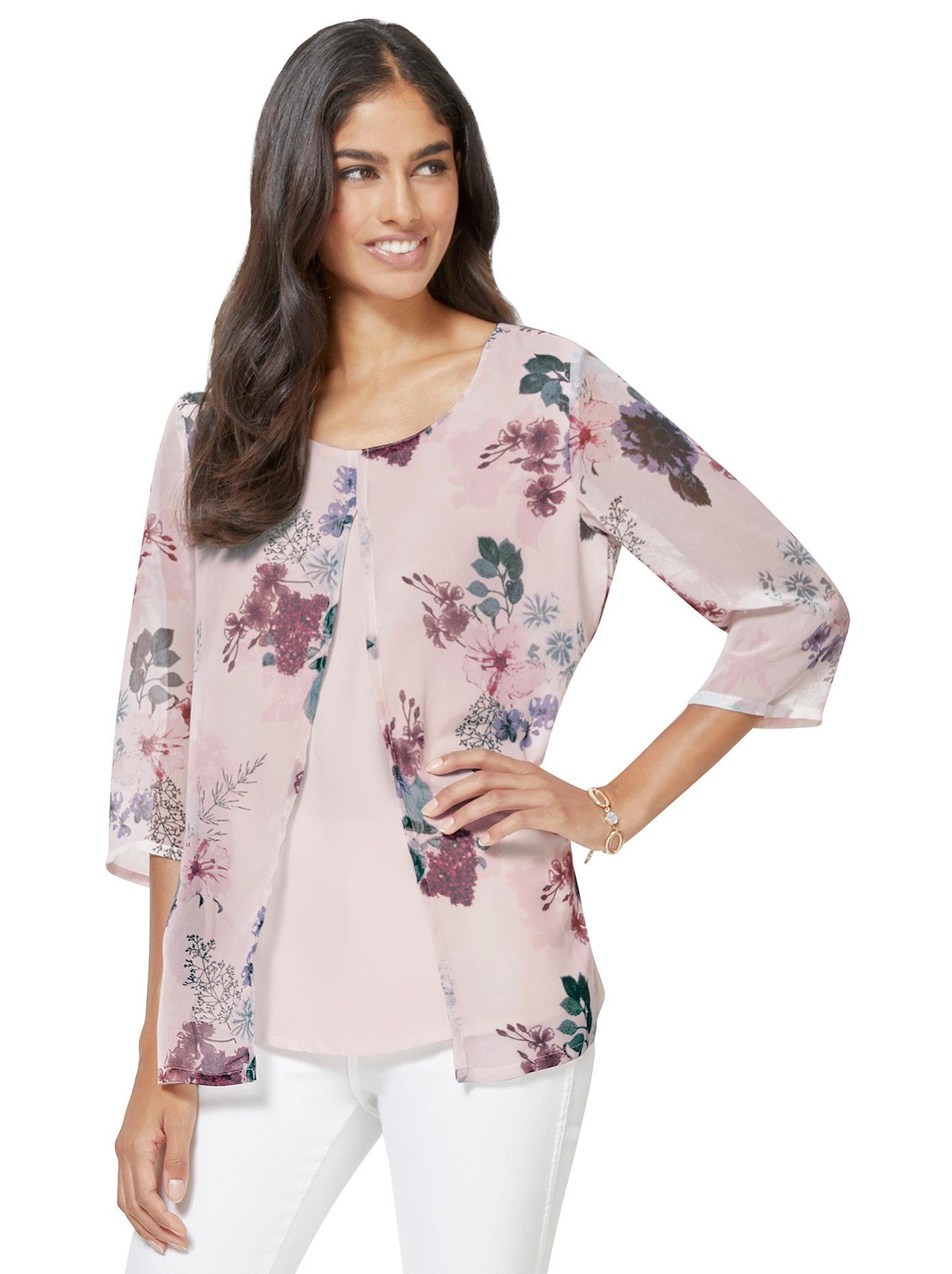Alessa W. Blouse zonder sluiting