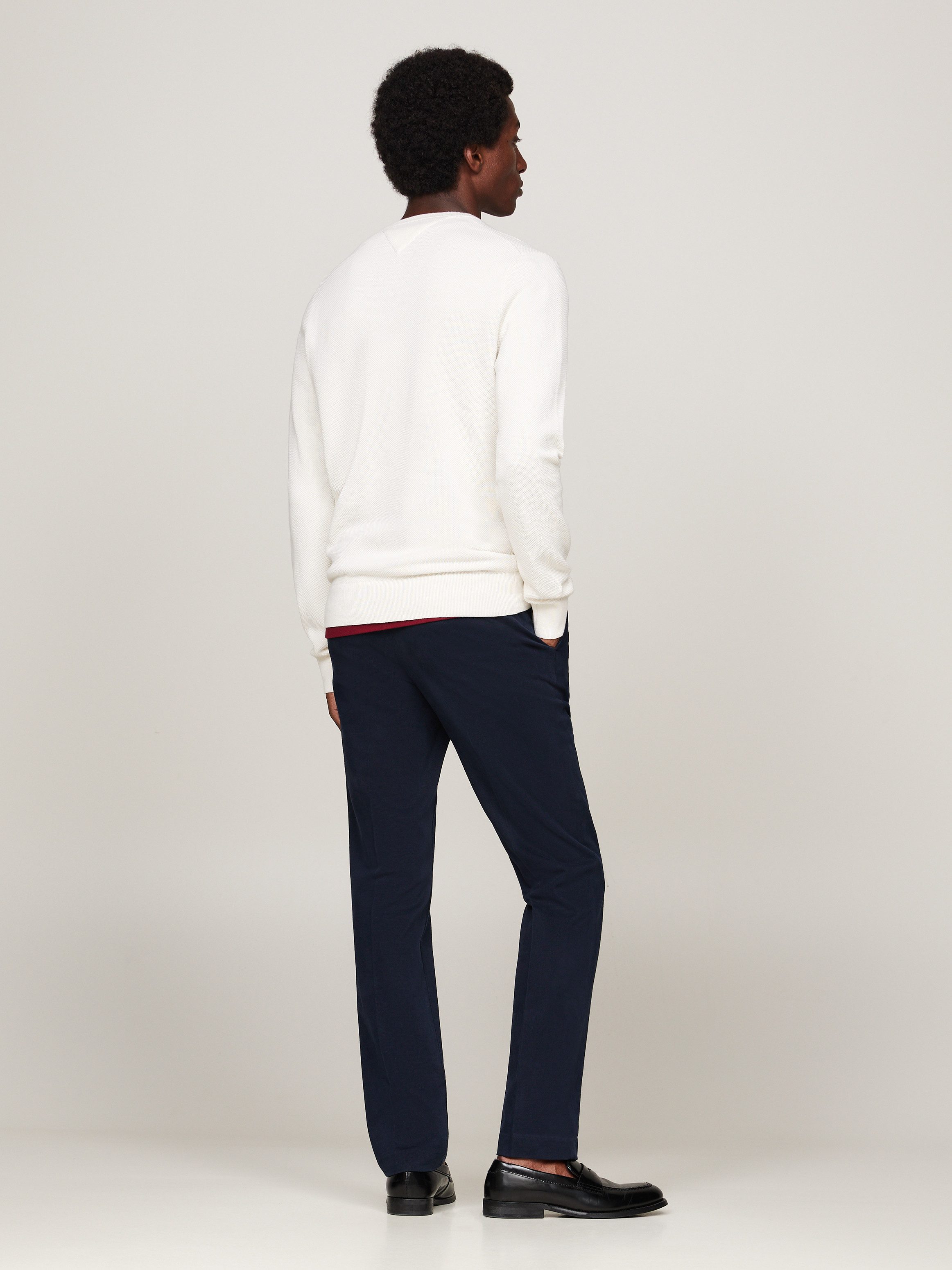 Tommy Hilfiger Trui met ronde hals ESSENTIAL STRUCTURE CREW NECK
