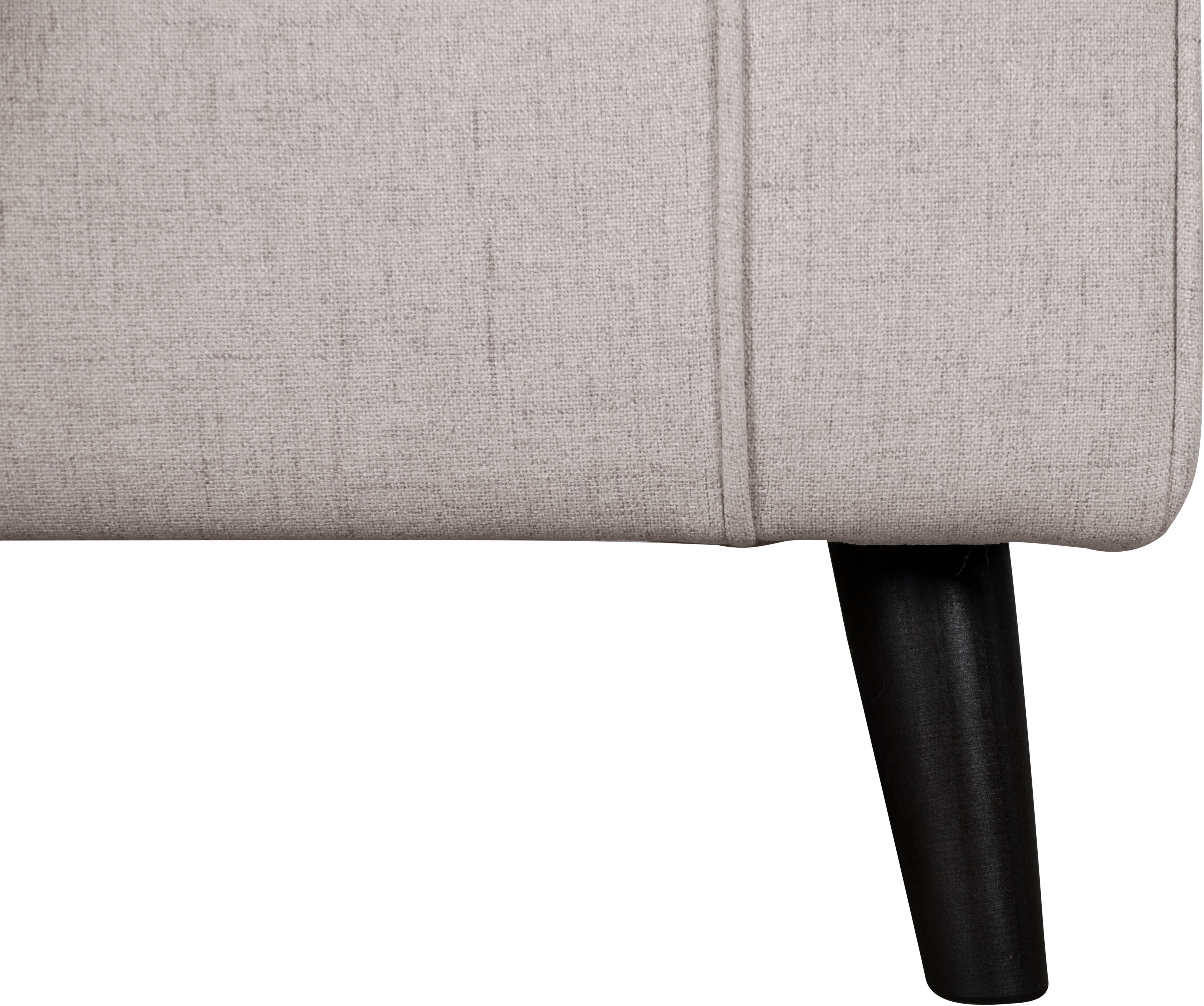 Home affaire Fauteuil Ohrensessel CHISTELLE, optioneel met poef met golfondersteuning, afmetingen: b/d/h: 81/87/99 cm