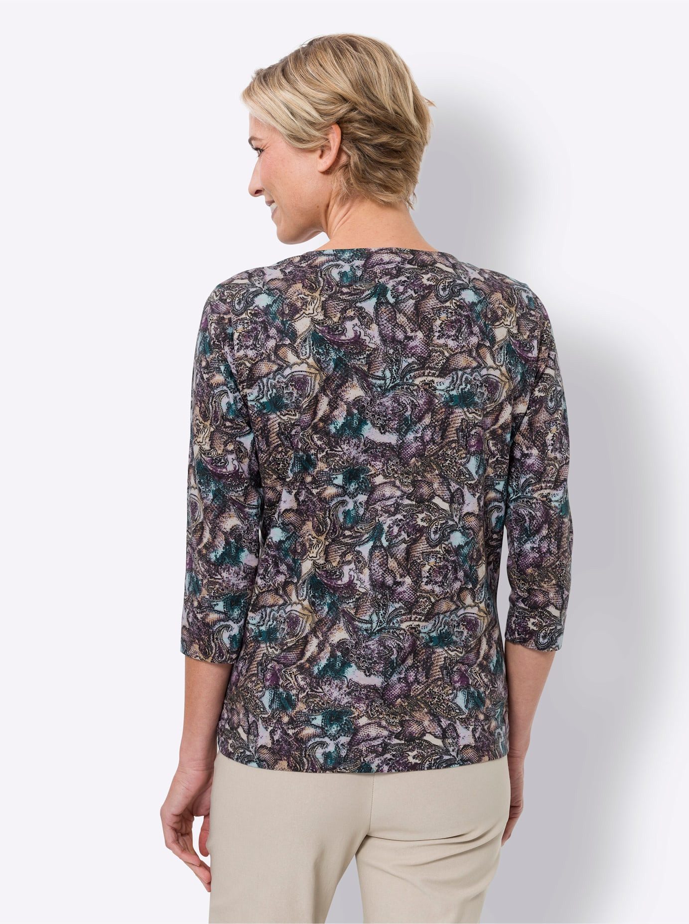 Classic Basics Shirt met 3/4 mouwen Shirt met 3/4-mouwen (1-delig)