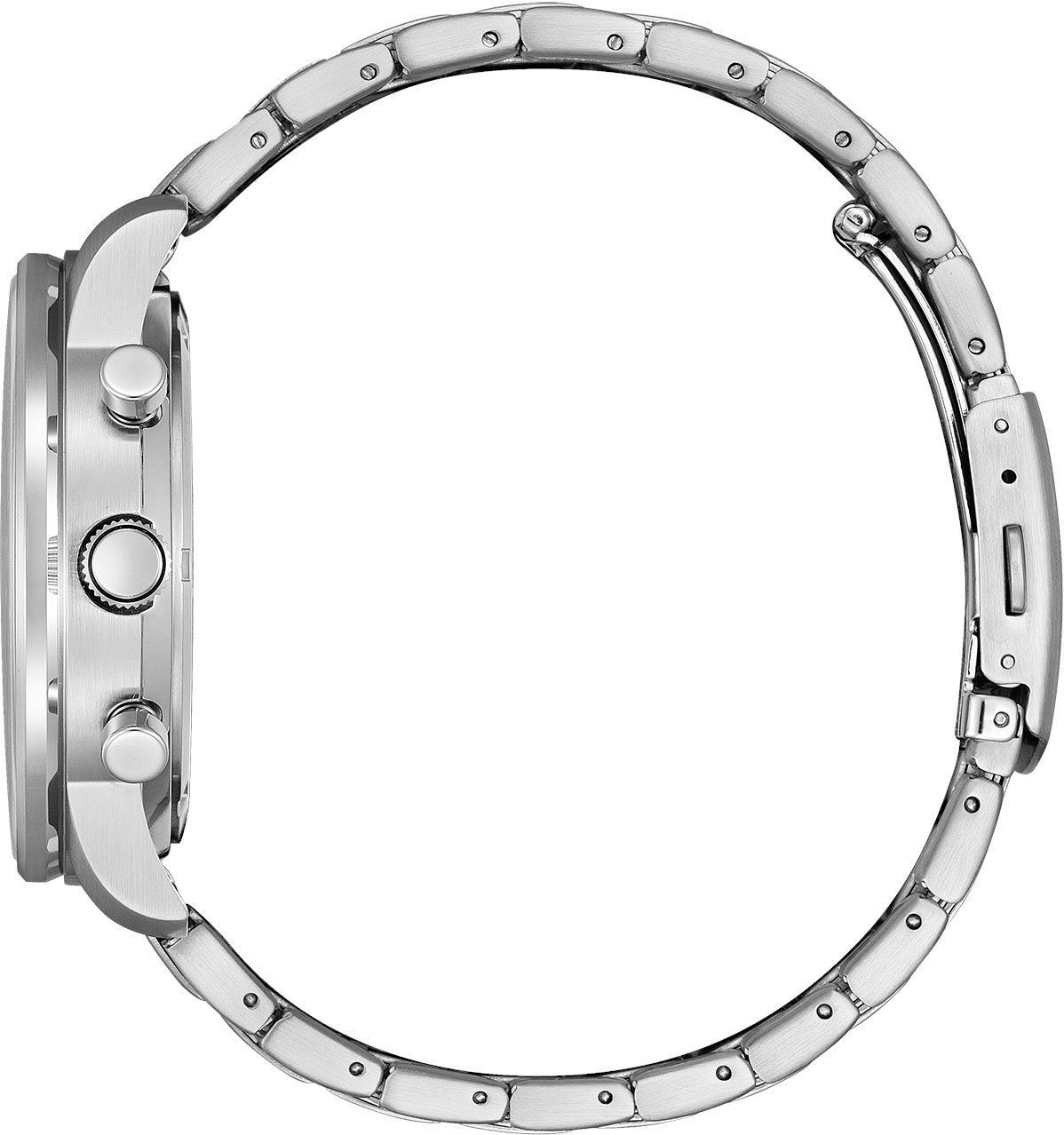 Citizen Chronograaf CA4500-91L Polshorloge, herenhorloge, solar, stopwatchfunctie, leren band