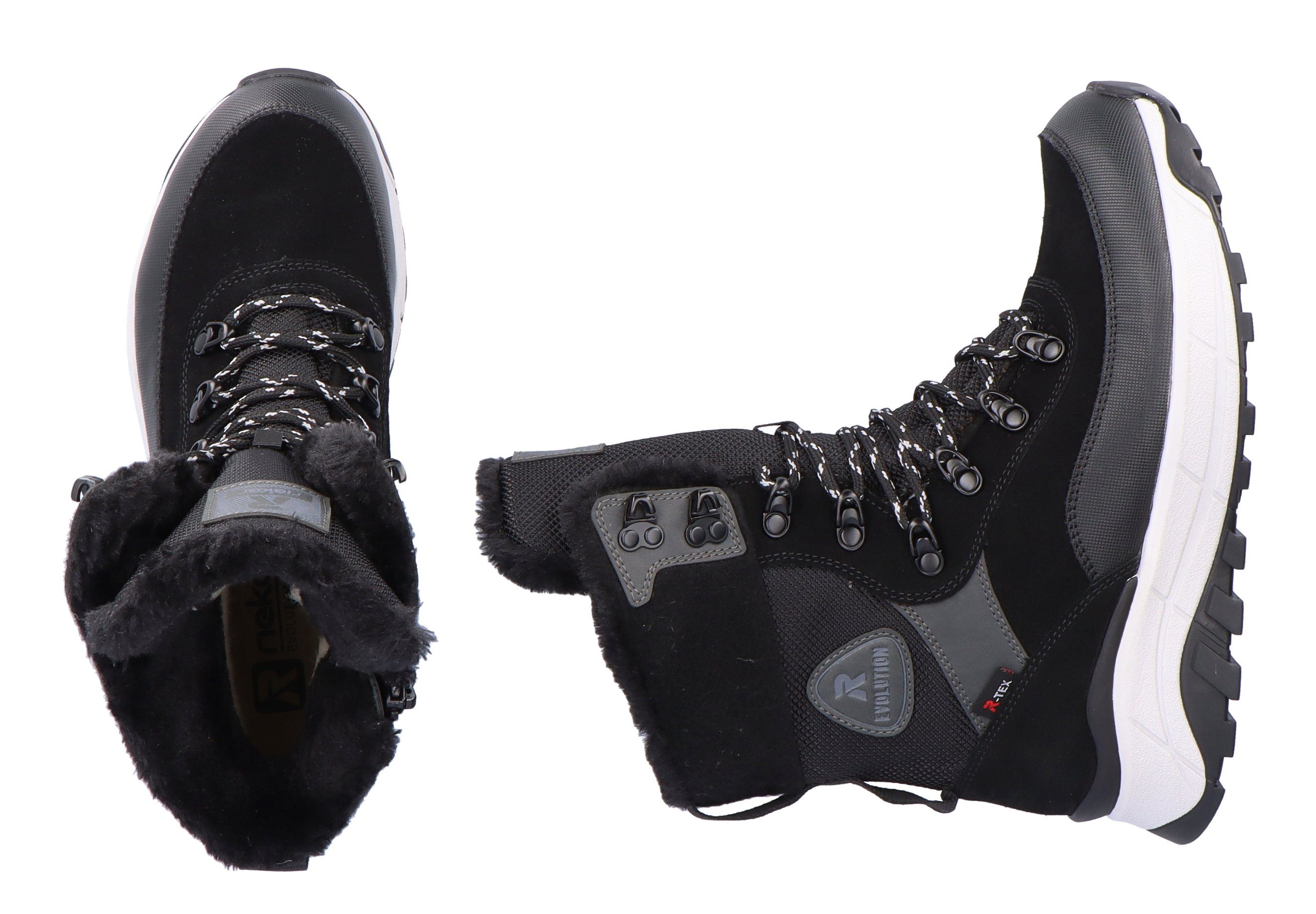 Rieker EVOLUTION Winterlaarzen snow boots, outdoor ankle boots, tex equipment, fiber grip sole
