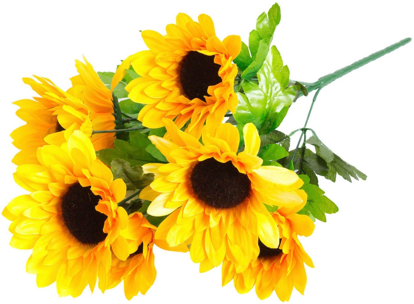 Botanic-Haus Kunstbloem Zonnebloemen (set, 2 stuks)