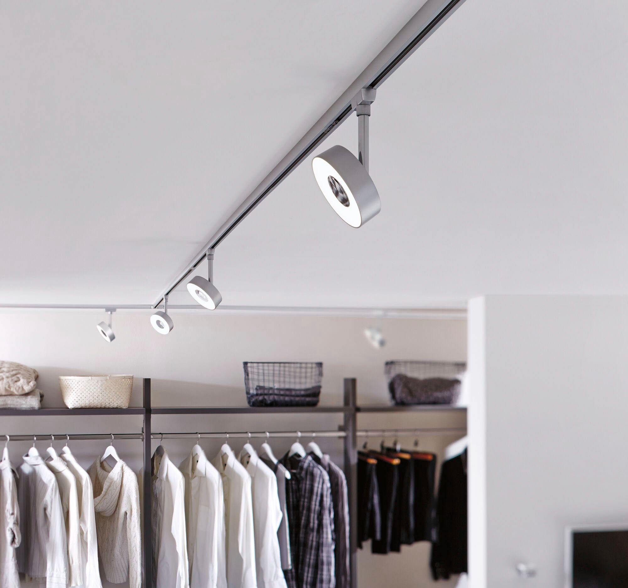 Paulmann Railsysteem-lampen URail Spot Circle 2-Step-White 5W 230V (1-delig)