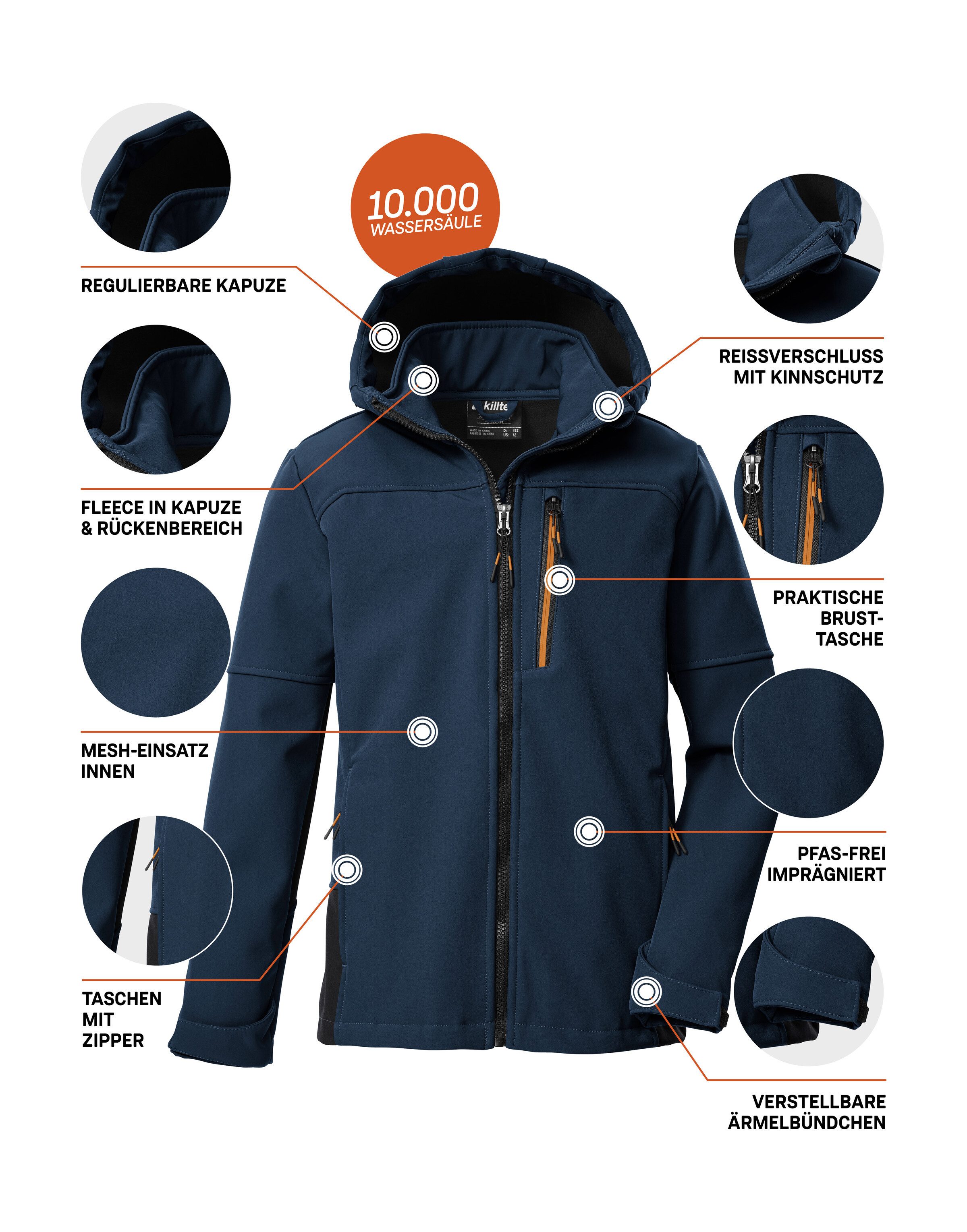 Killtec Softshell-jack KOW 226 BYS SFTSHLL JCKT