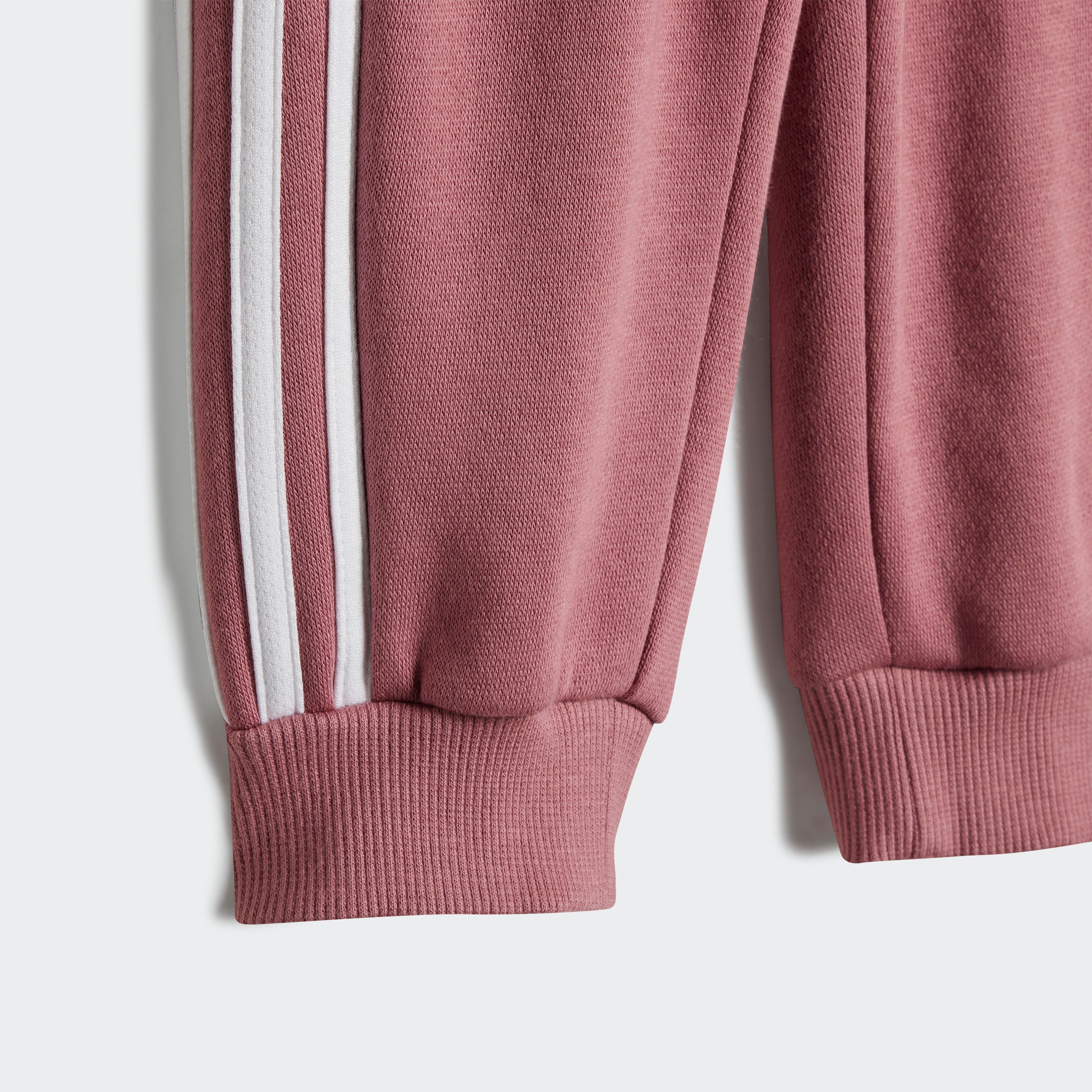 adidas Sportswear Trainingspak ESSENTIALS FULLZIP HOODED JOGGINGPAK (2-delig)