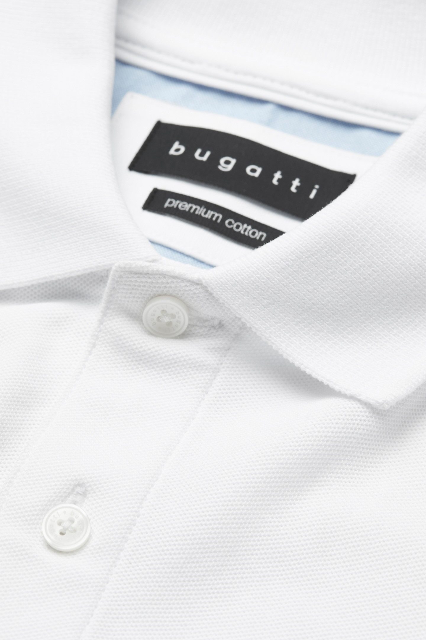 Bugatti Poloshirt met aansluitende pasvorm