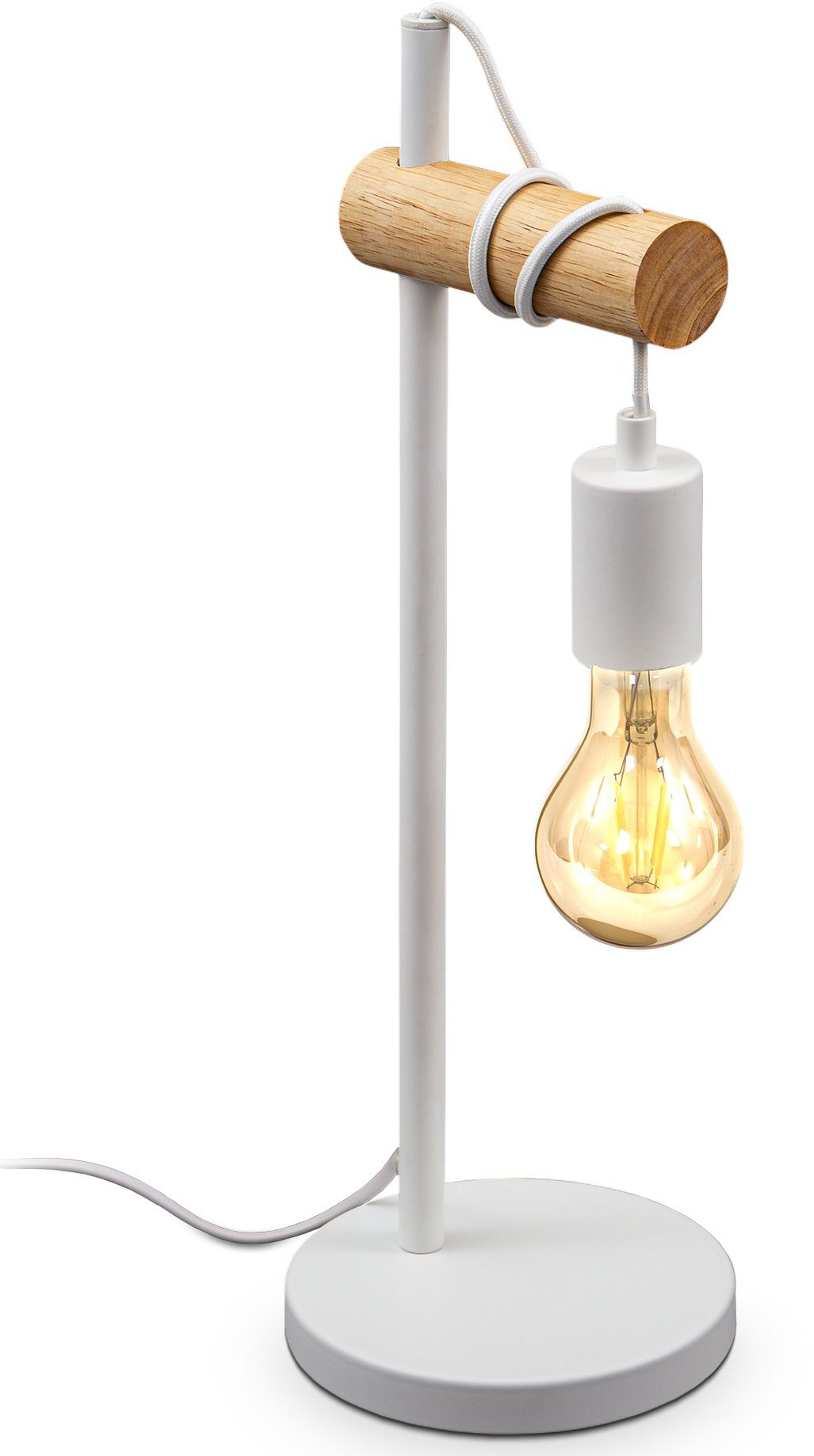 B.K.Licht Tafellamp BK_TL1358 Tischlampe, Vintage, Industrial Design, Retro Lampe