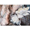 consalnet vliesbehang motief met bloemen wit