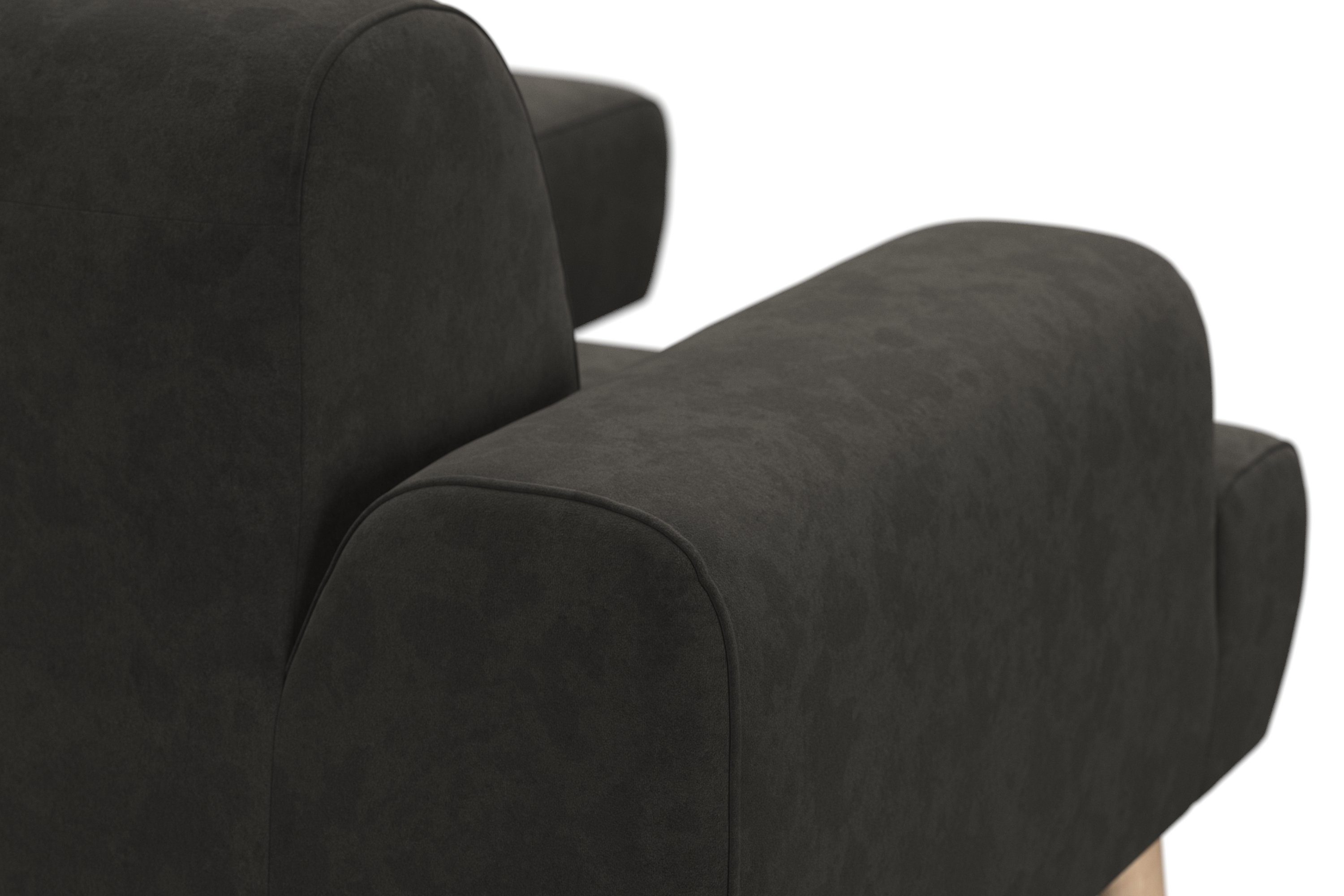 andas Hoekbank Swift L-vorm Binnenveringsinterieur, bxdxh: 192x83x176 cm