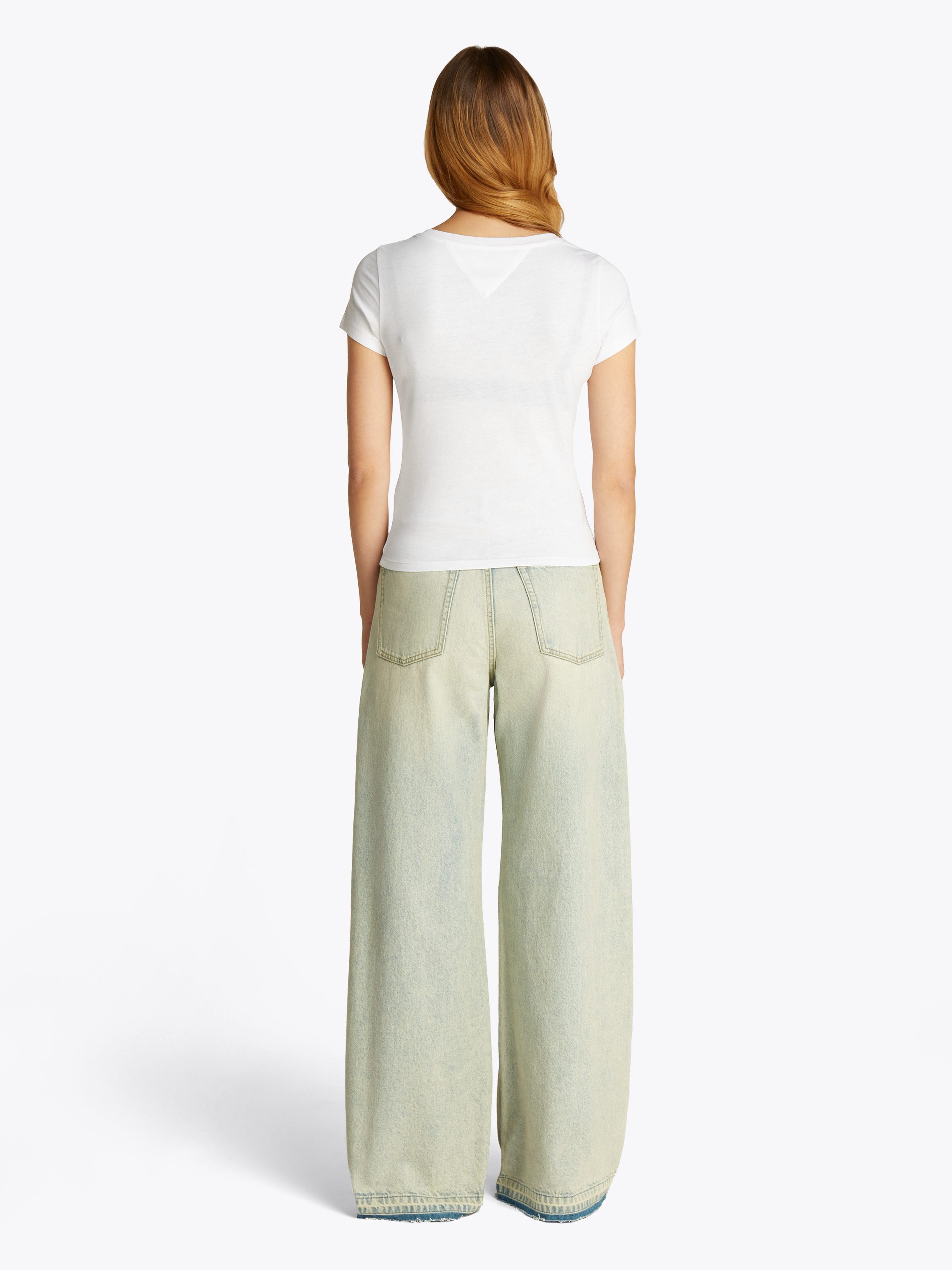 TOMMY JEANS T-shirt TJW SLIM V-NECK TEE