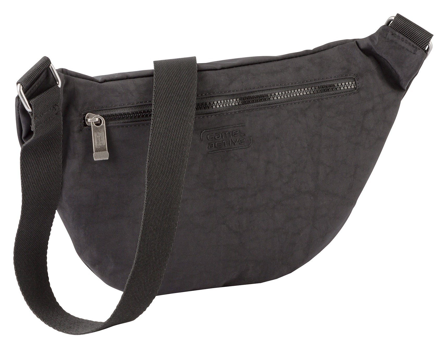 camel active Schoudertas Journey van licht robuust nylon, functioneel perfect voor alle levensomstandigheden