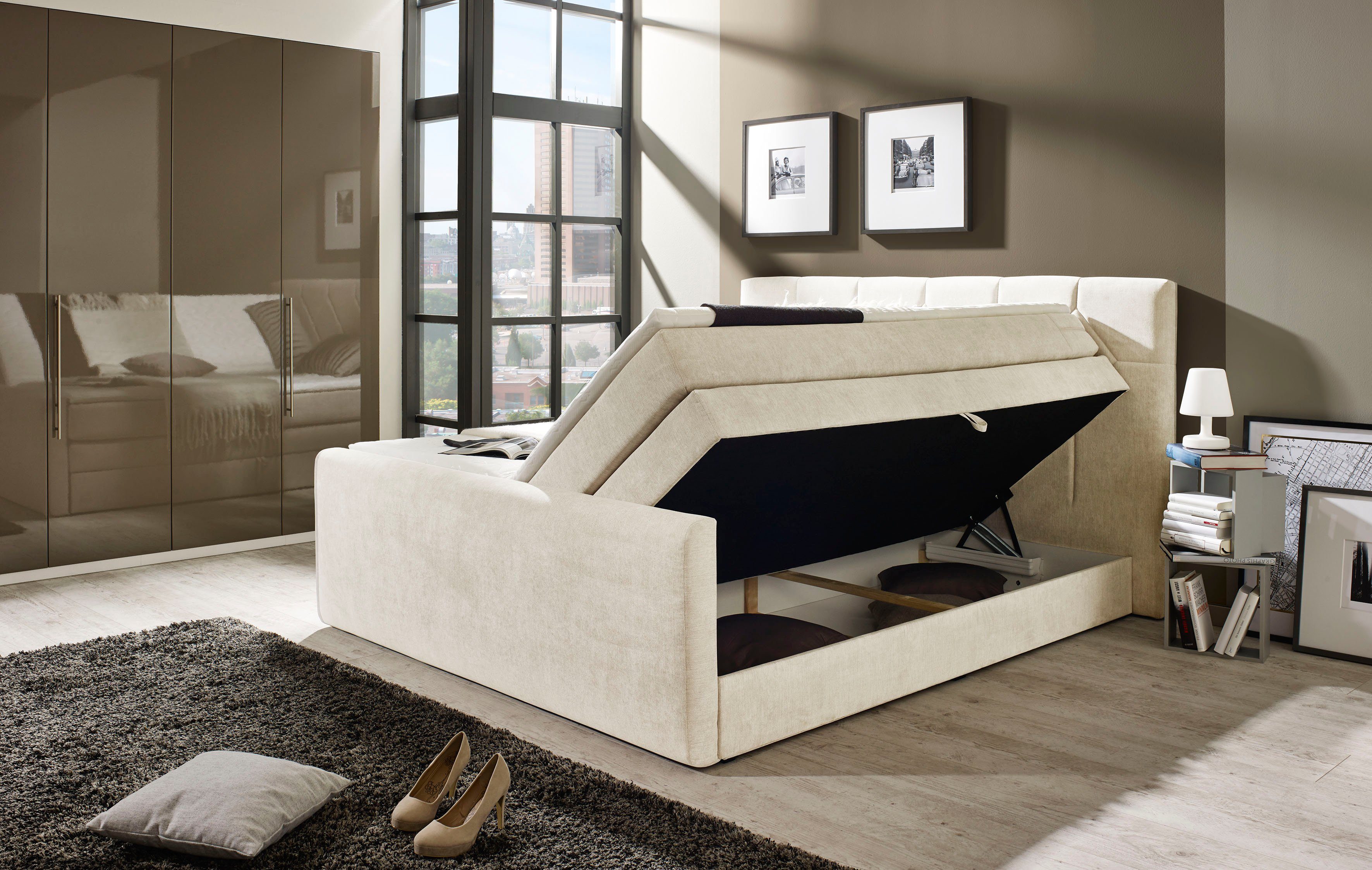 Places of Style Boxspring Atlanta inclusief topmatras en bedkist