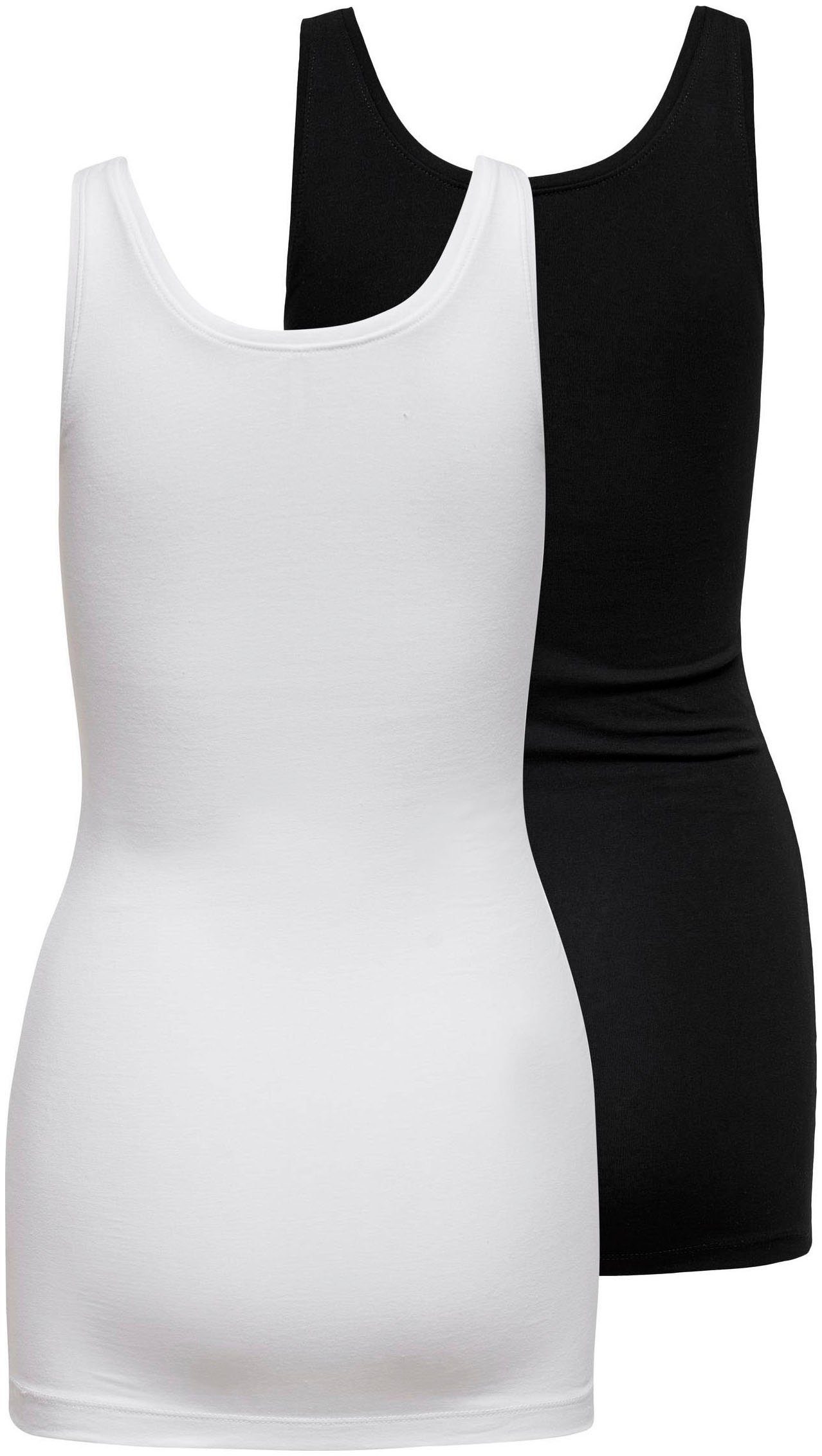 Only Tanktop ONLLIVE LOVE NEW LONG TT 2PACK NOOS (Set van 2)