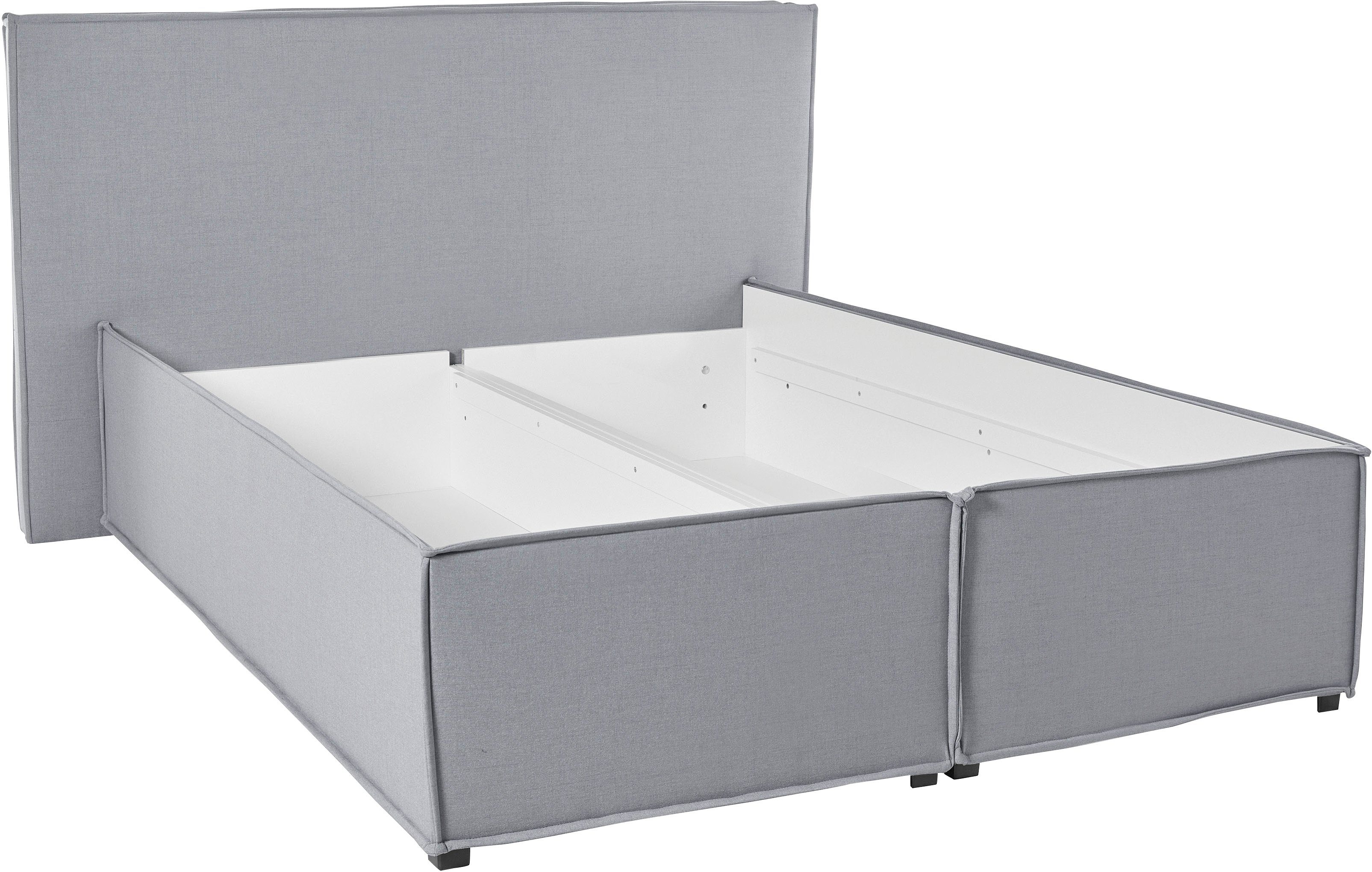 LeGer Home by Lena Gercke Gestoffeerd bed Isaline naar keuze zonder matras of met 3 matrassoorten, hoofdbordhoogte 107 cm