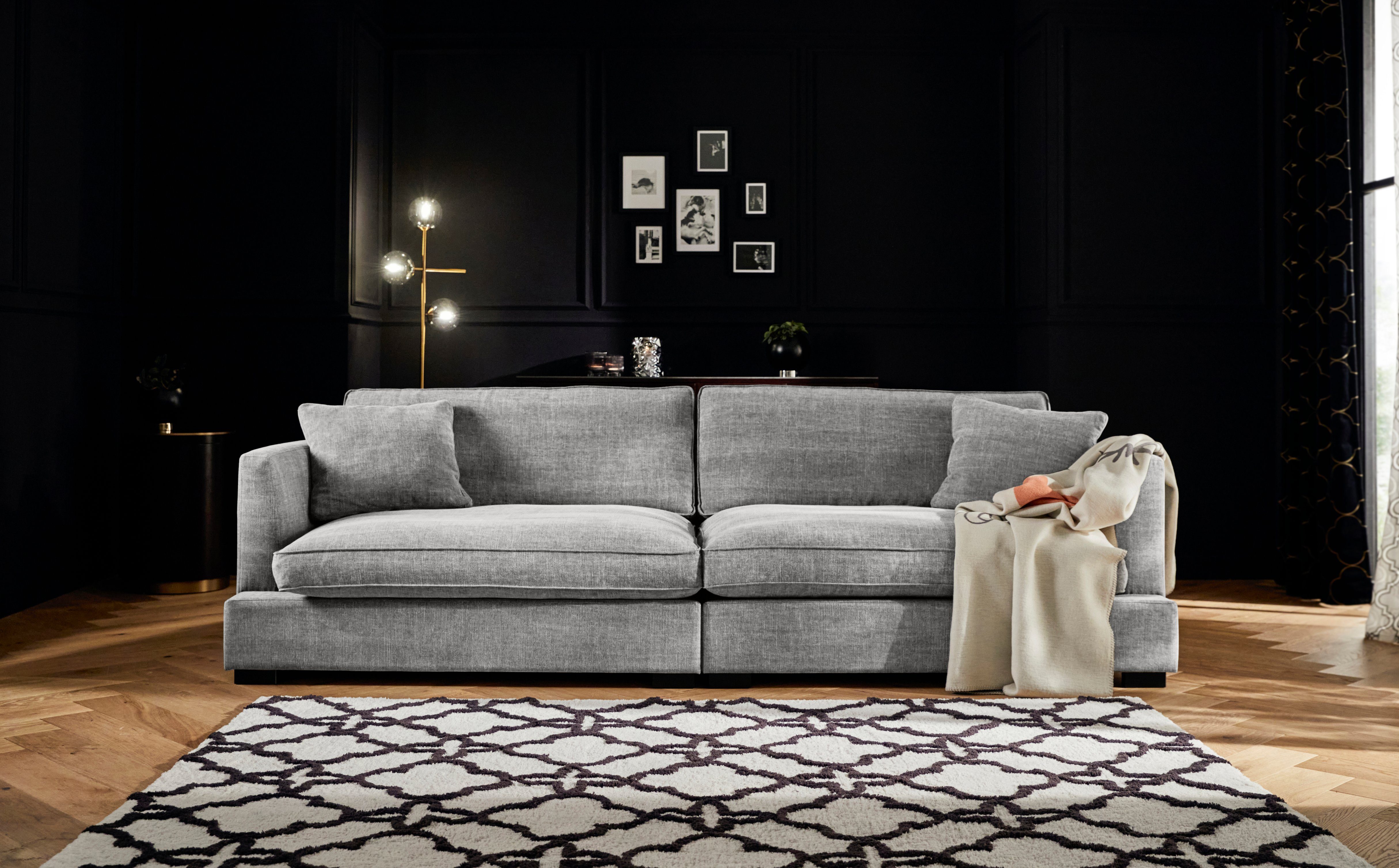 Guido Maria Kretschmer Home&Living Megabank Annera bijzonder zacht en knuffelig zitcomfort, met extra diepe zitoppervlakken