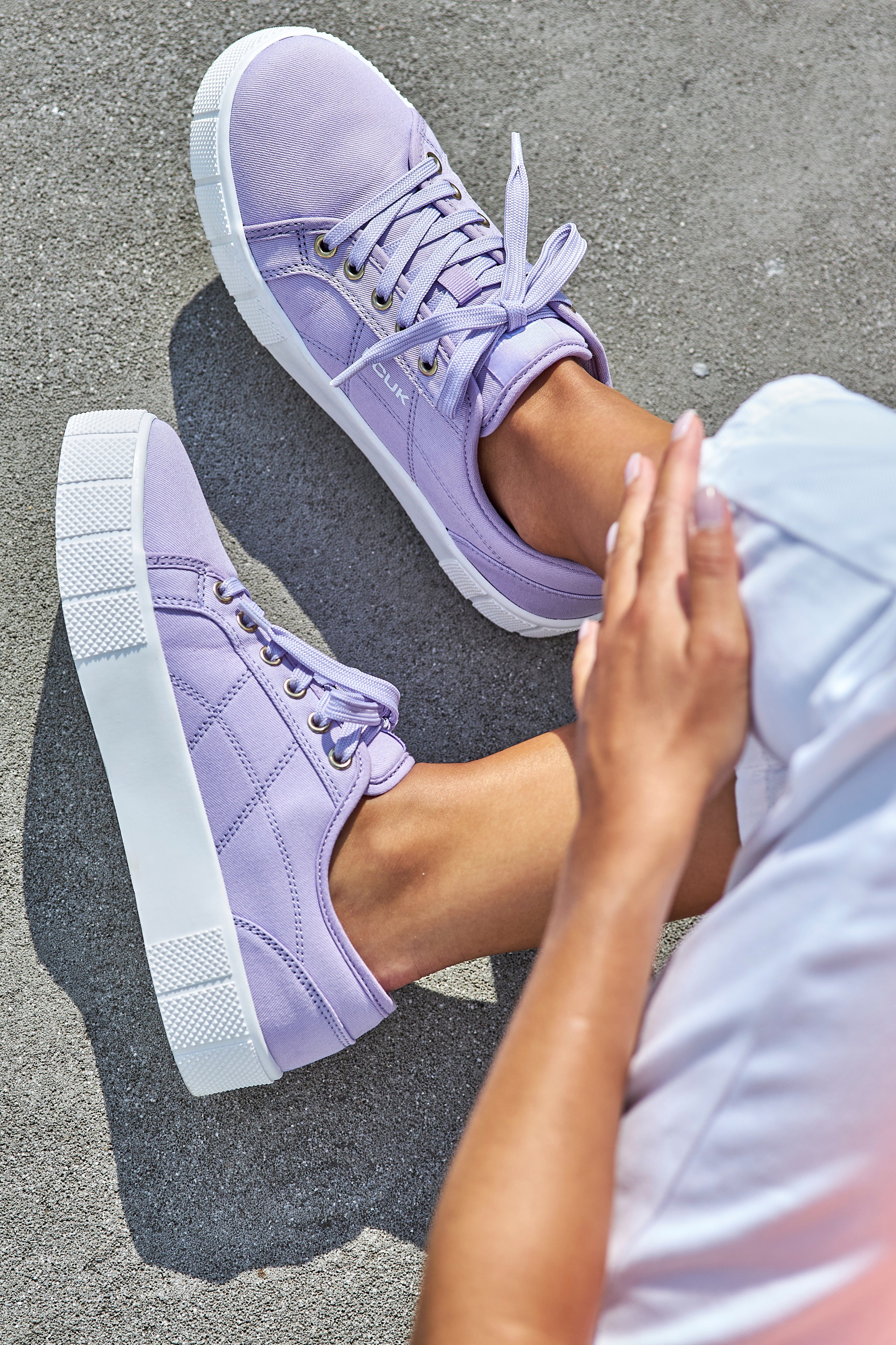 FCUK Sneakers Vrijetijdsschoen, lage schoen met plateaus zool VEGAN