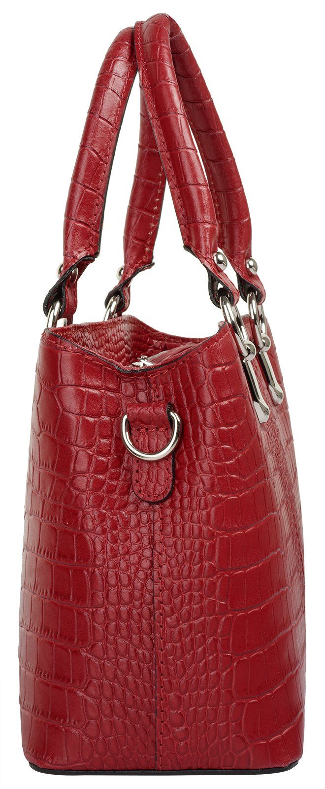 Cluty Schoudertas echt leer, made in italy