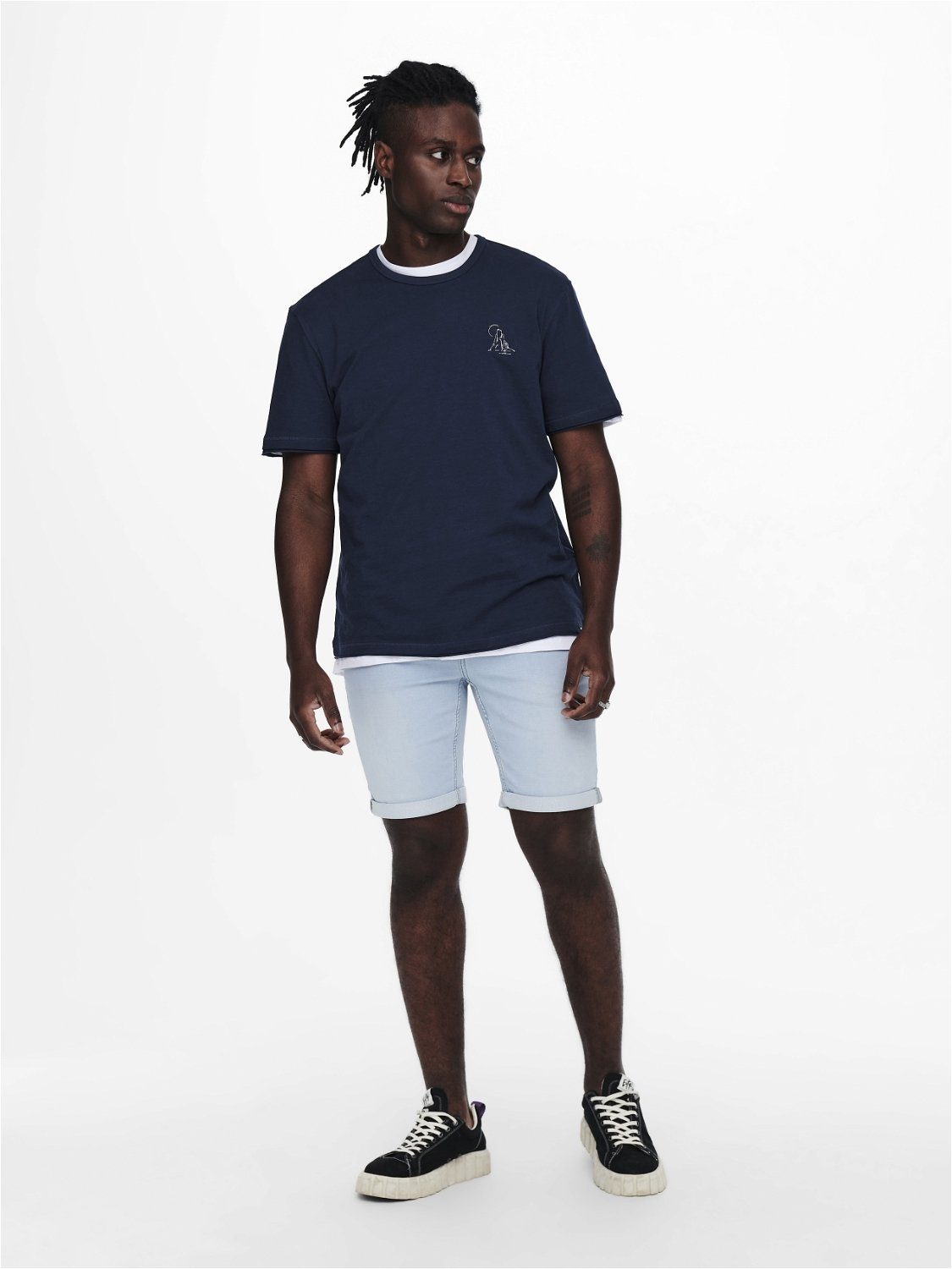 ONLY & SONS Jeansshort ONSPLY LIGHT BLUE 5189 SHORTS DNM NOOS