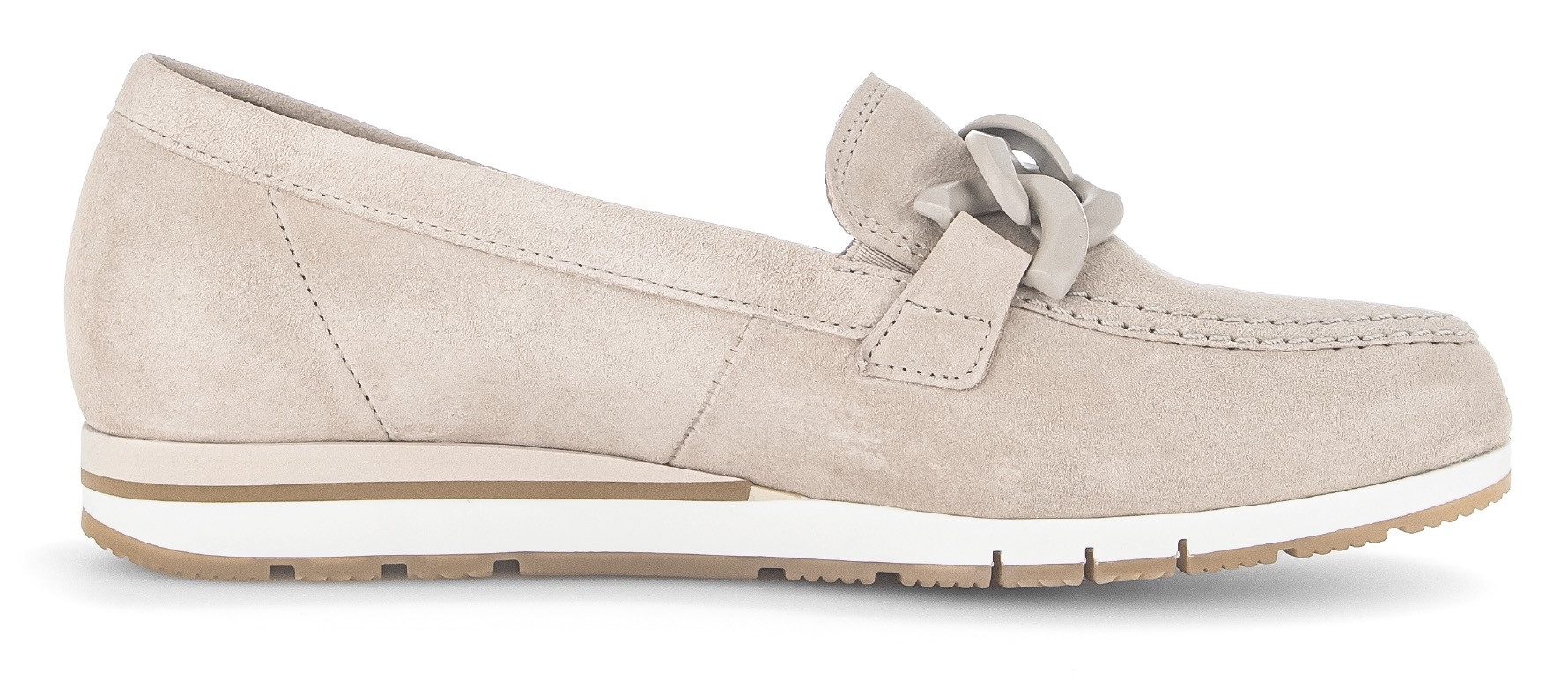 Gabor Instappers Florence , sleehak, instapschoen, comfort schoen, schoenmaat g (=breed)