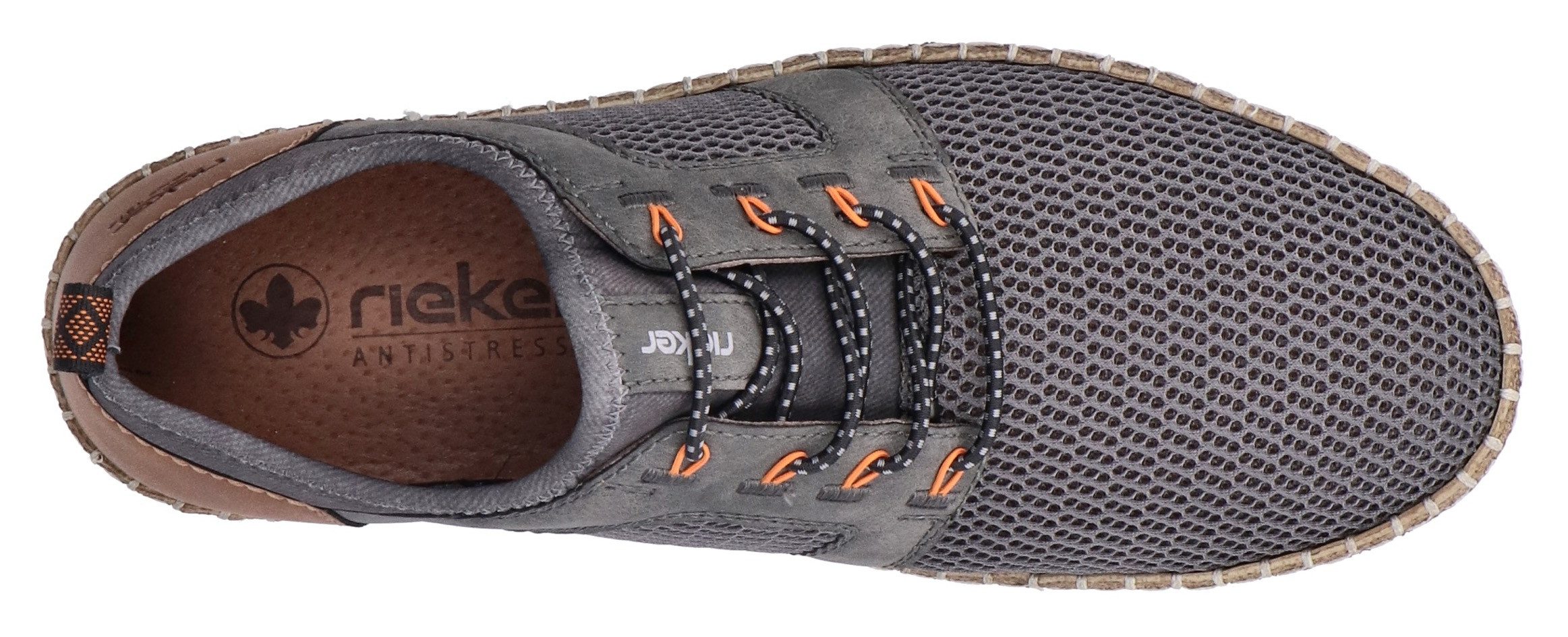 Rieker Slip-on sneakers , instapschoen, slippers, vrijetijdsschoen, elastische instap, elastiek