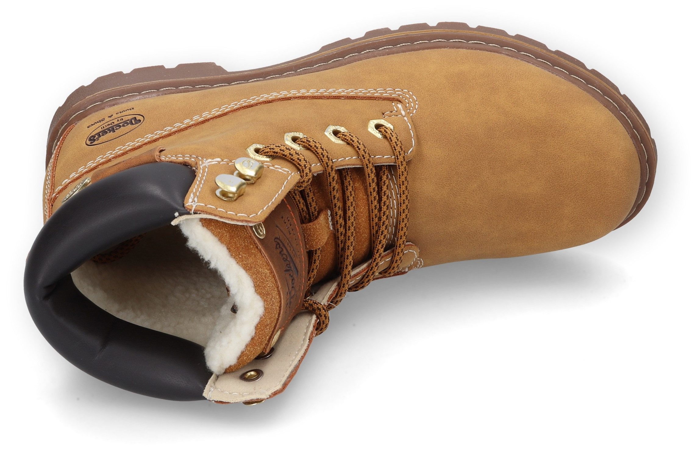 Dockers by Gerli Veterschoenen Hiking boots, trekkinglaarzen, veterschoenen met warmvoering