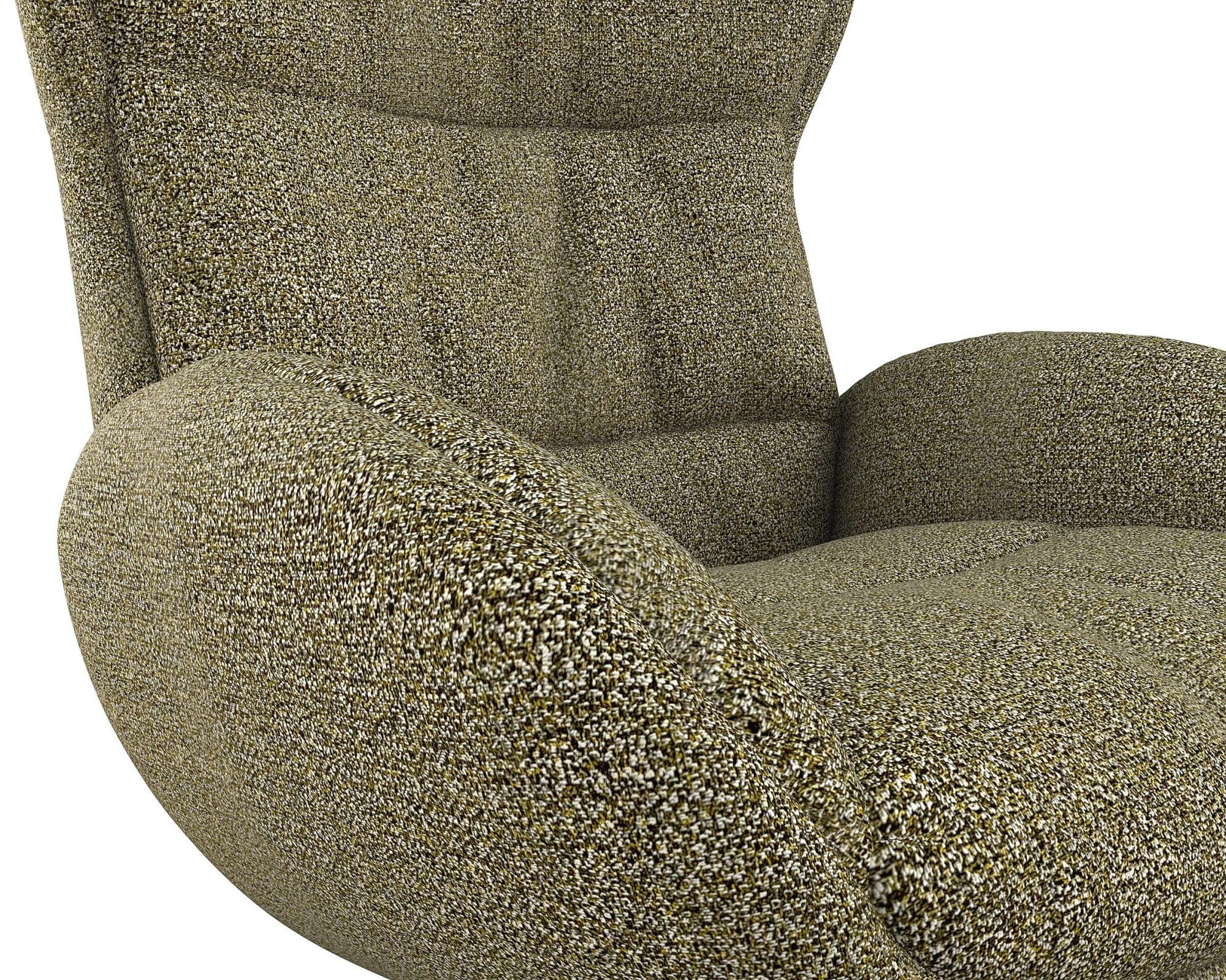 FLEXLUX Relaxfauteuil Haze, TV-stoel, fauteuil, stoffeerstoel Rugdeelverstelling, draaibaar, voet zwart