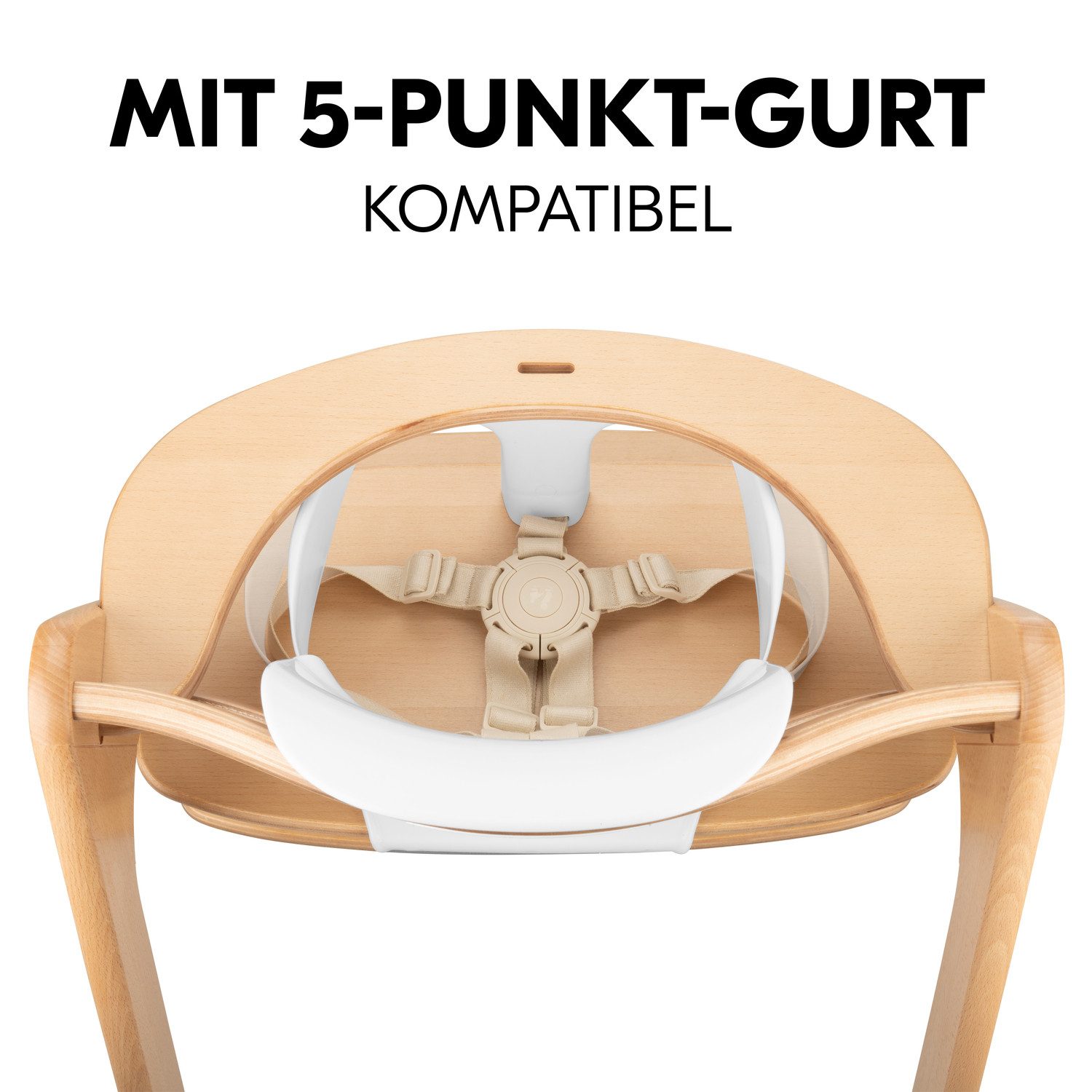 Hauck Stoelverkleiner Babysitz voor hoge stoelen "alpha+", "beta+" en "arketa"