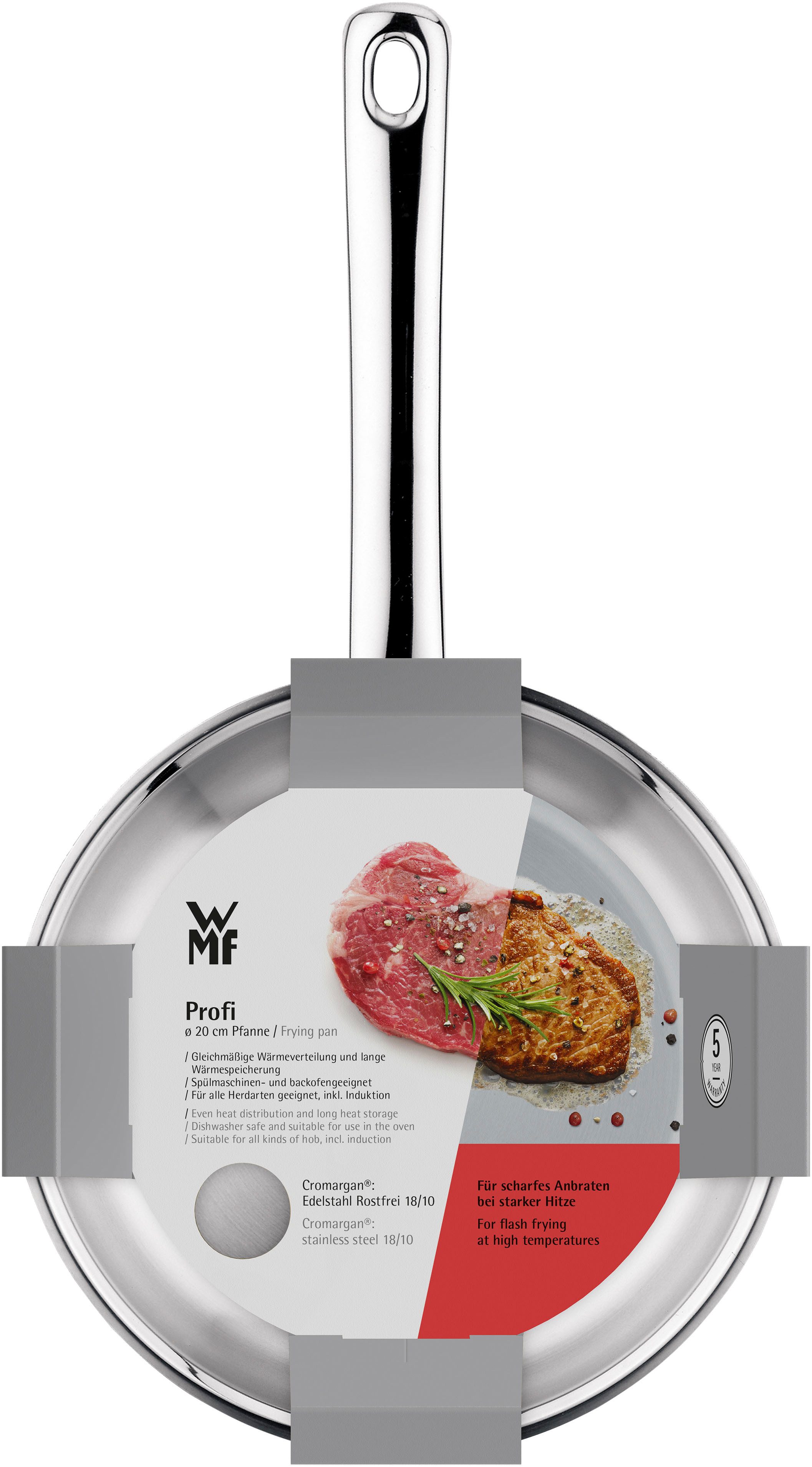 WMF Koekenpan Profi 20 cm, transtherm-alle kookplaten (1-delig)