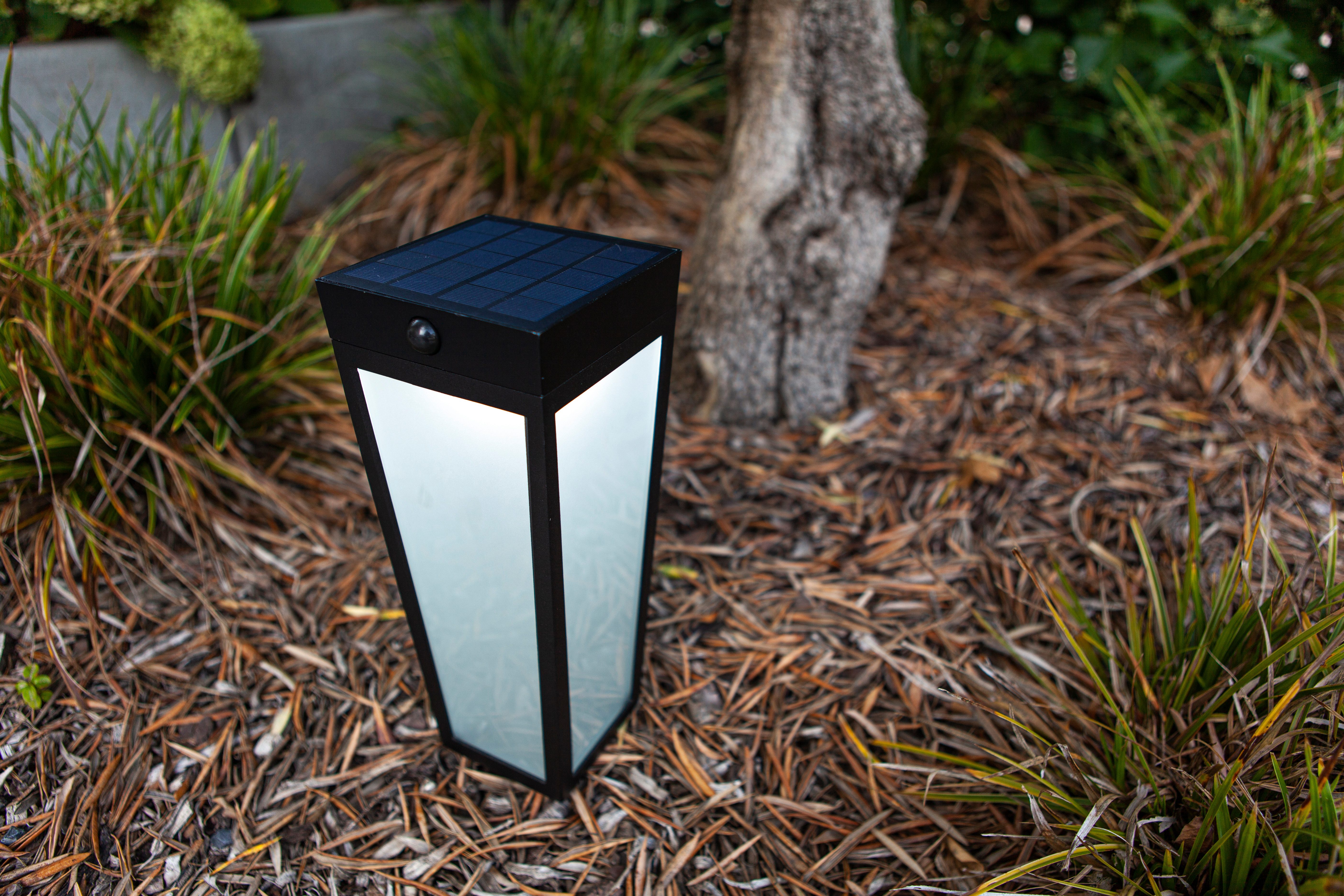 LUTEC Led-solarlamp LED-zonne-energie grondspies DIAS
