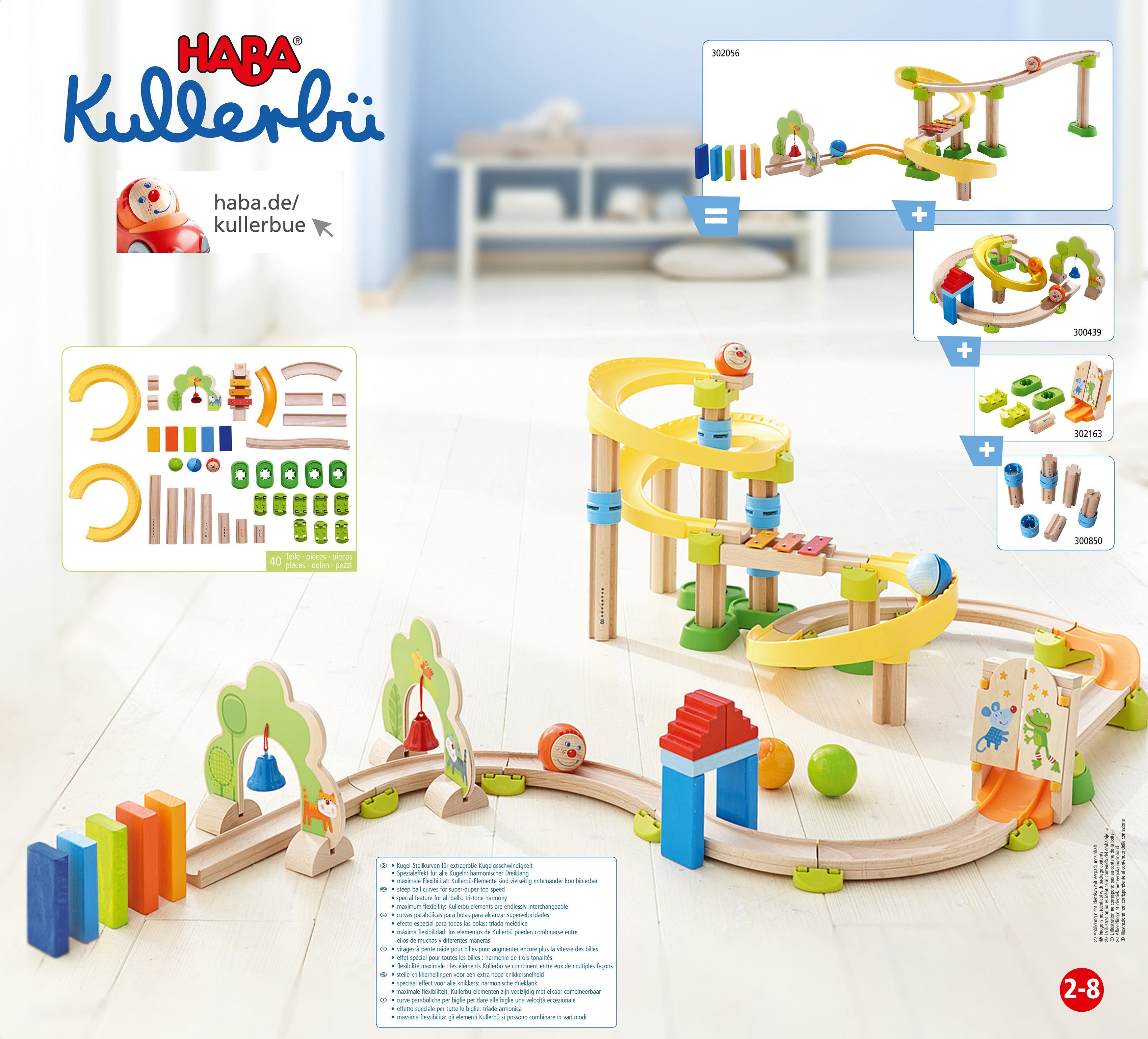 Haba Bouwpakket knikkerbaan Kullerbü - Sim-Sala-Ting