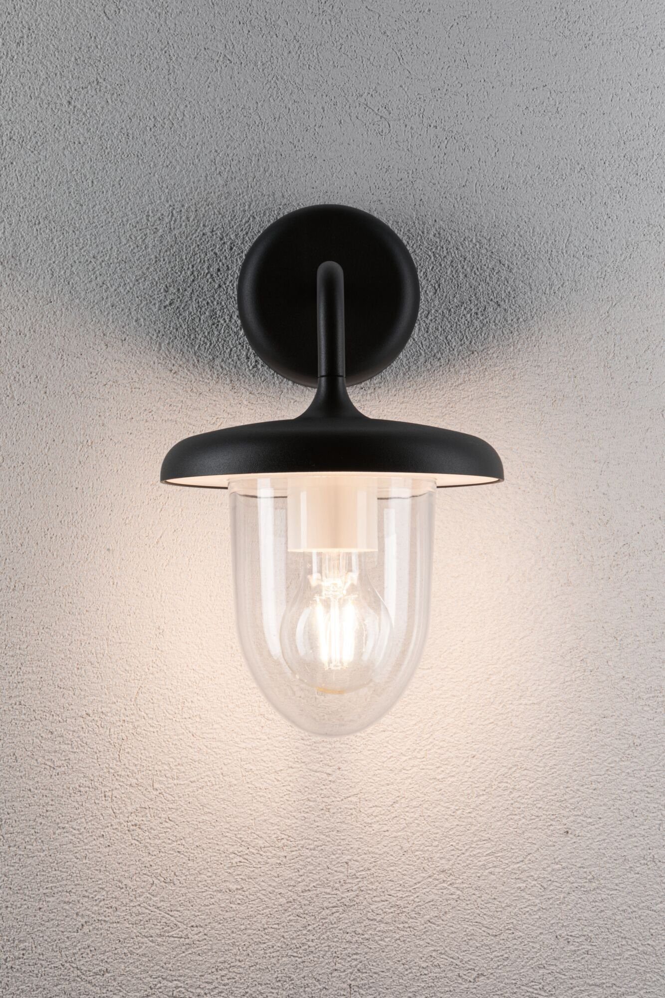 Paulmann Led-wandlamp voor buiten Vintario IP44 rond 180x250mm max. 20W 230V Antraciet Aluminium (1 stuk)