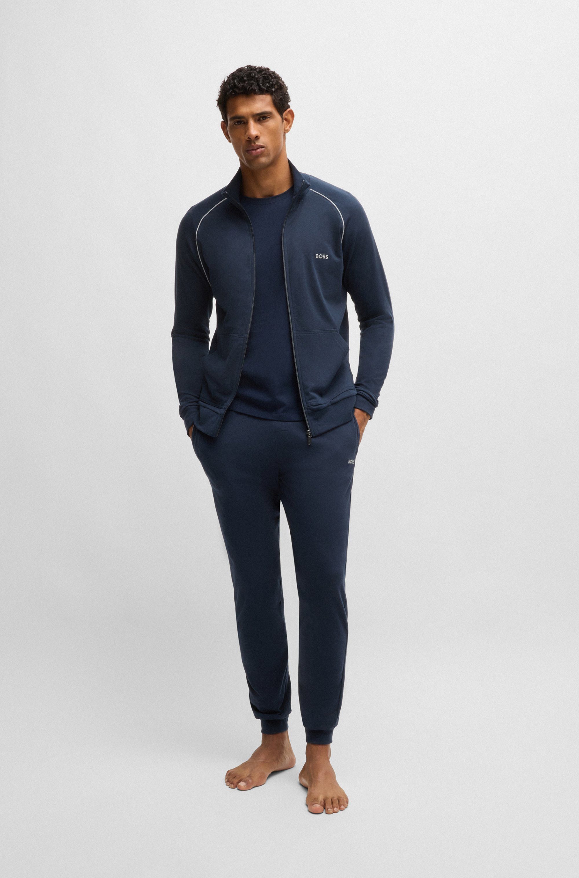BOSS Sweatbroek Mix&Match Pants met boss print op de trekkoord