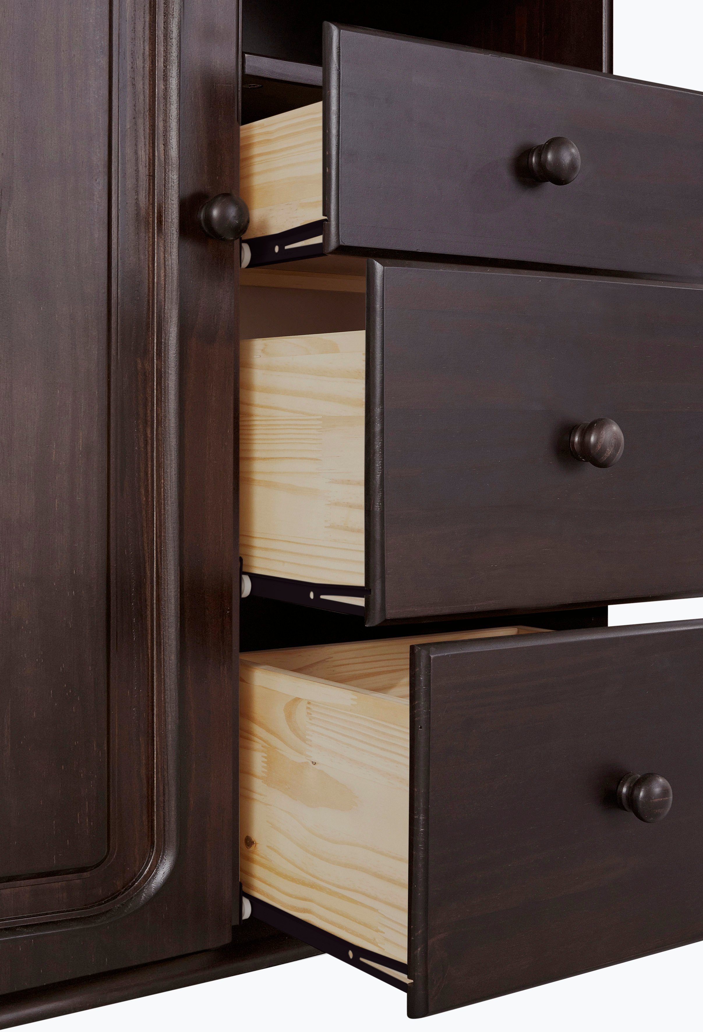 Home affaire Highboard Mette Opbergkast met 3 lades en verstelbare planken