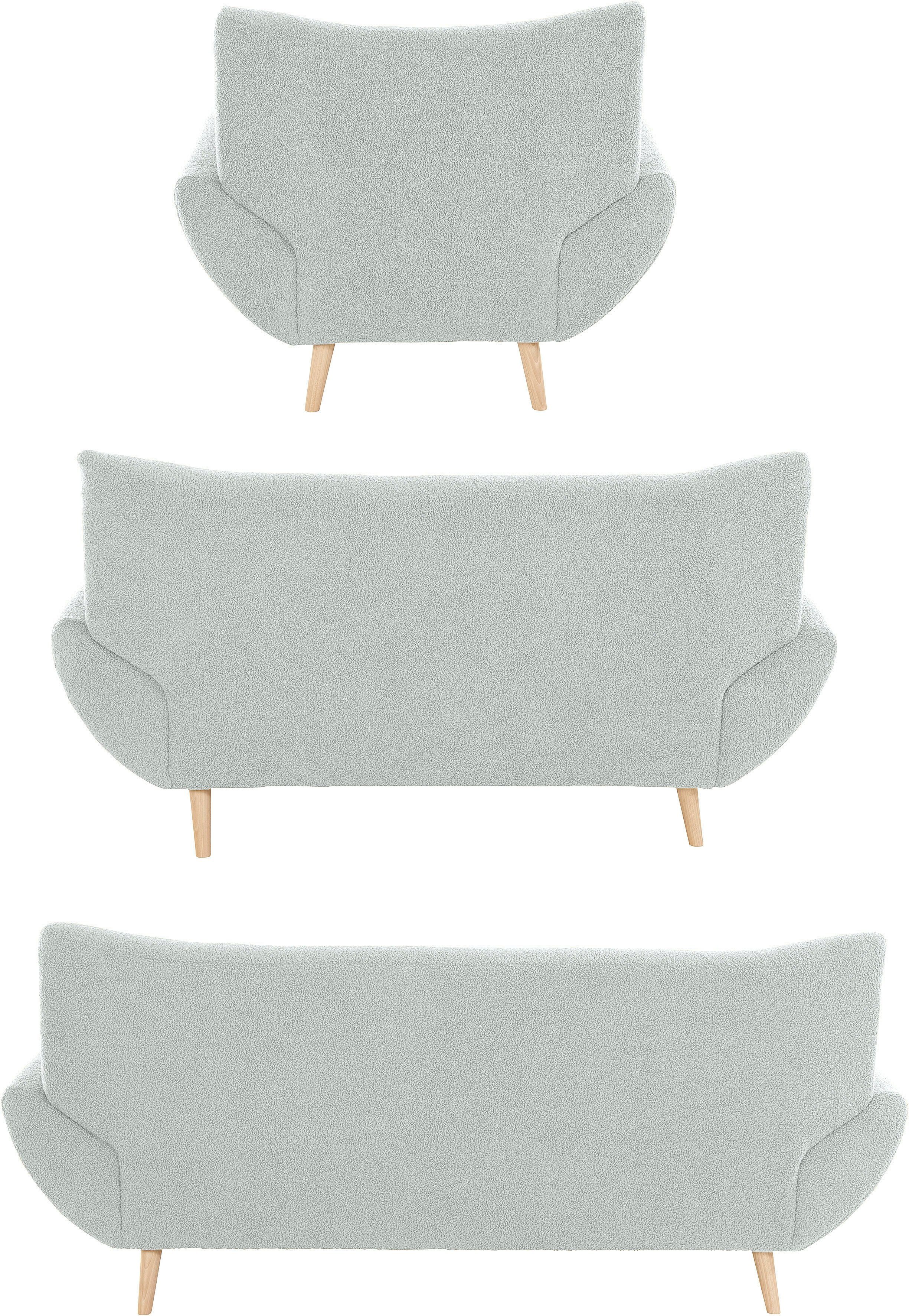 Home affaire Zithoek BASTA Comfortabele golfvering (3-delig)