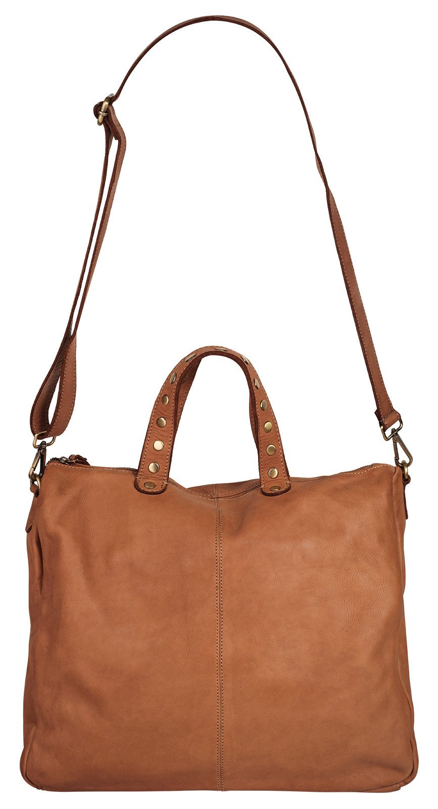 Samantha Look Schoudertas echt leer, made in italy