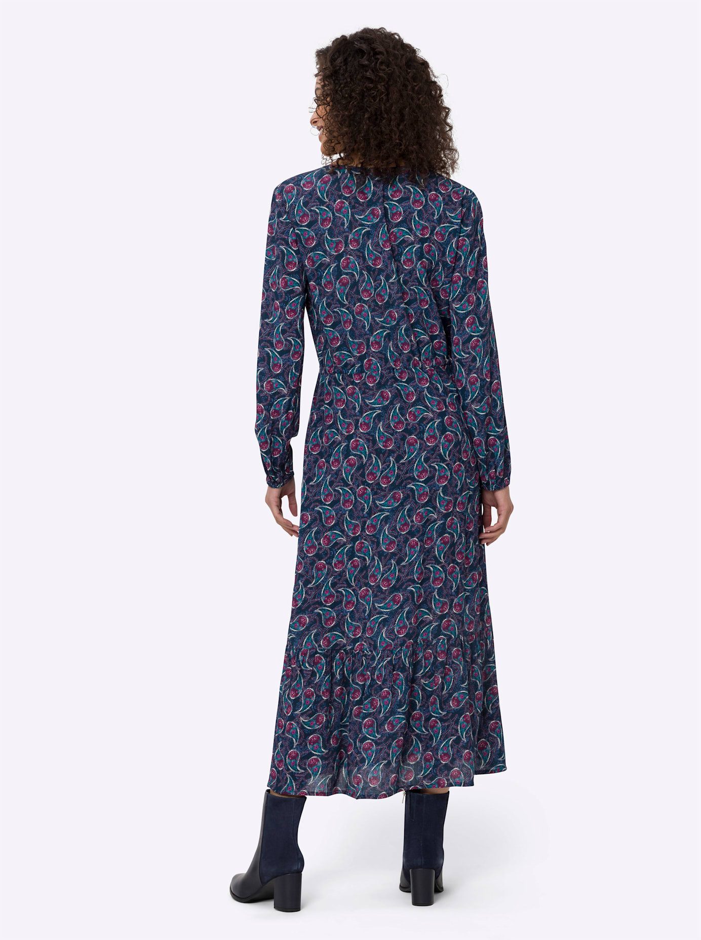 heine Shirtjurk Gedessineerde jurk