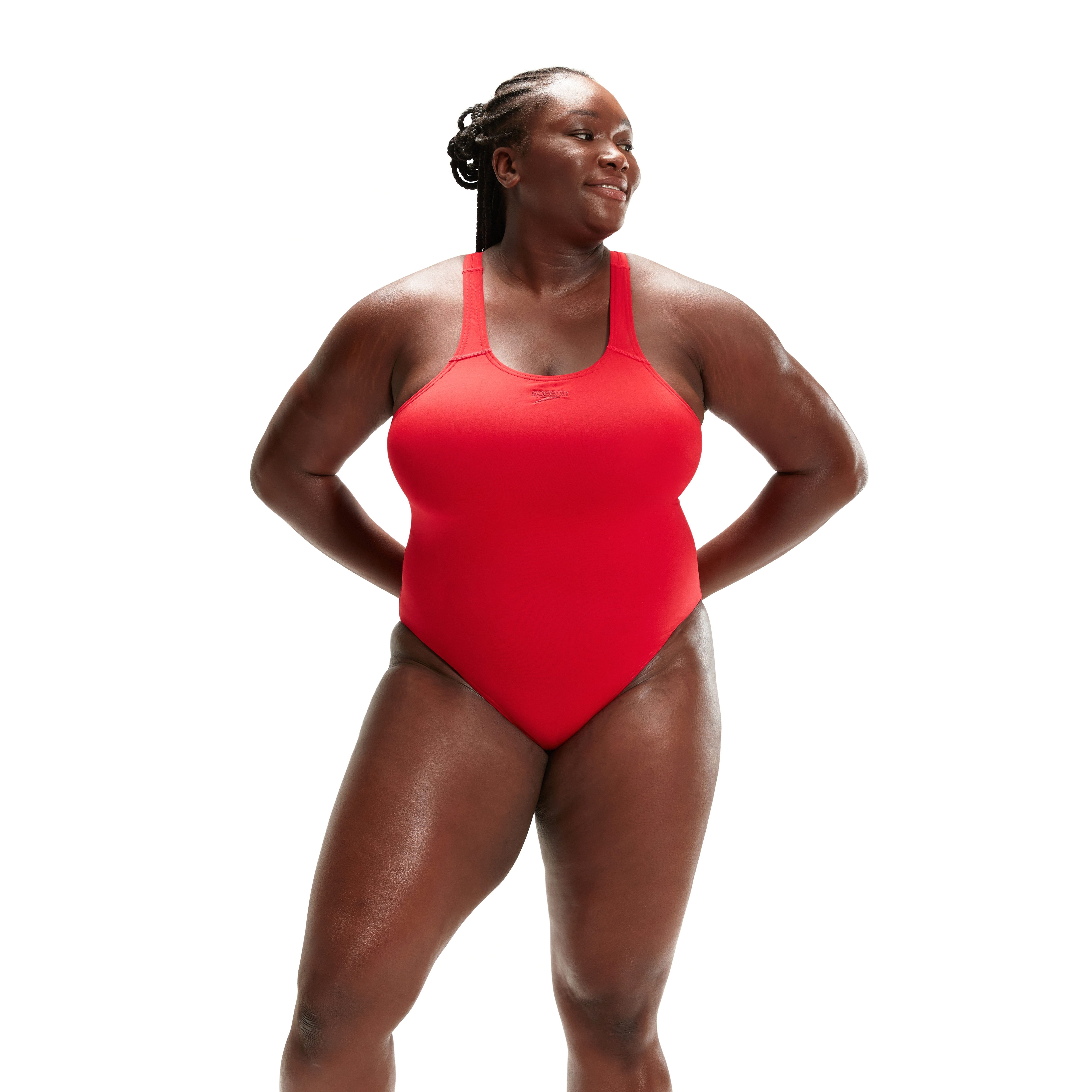 Speedo Badpak D badpak met neklijn aan de achterkant