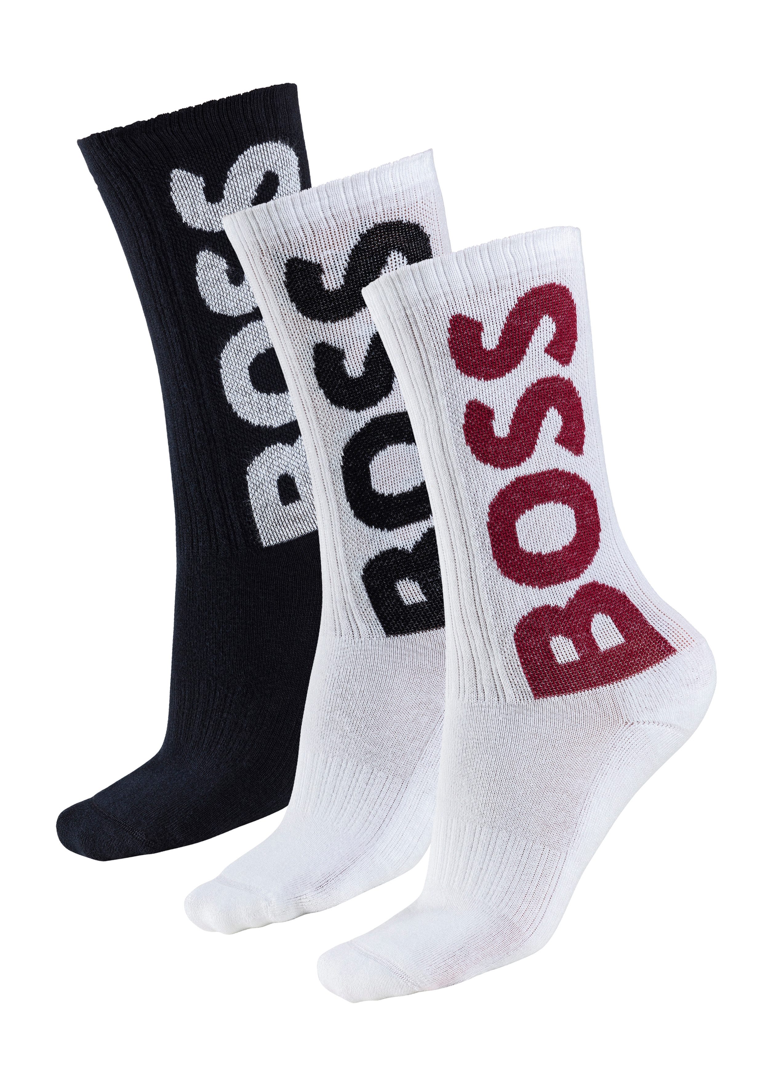 BOSS Sokken Limited Edition Unisex Speciale limited edition ter gelegenheid van de 75e verjaardag van OTTO unisex (3 paar Set van 3)