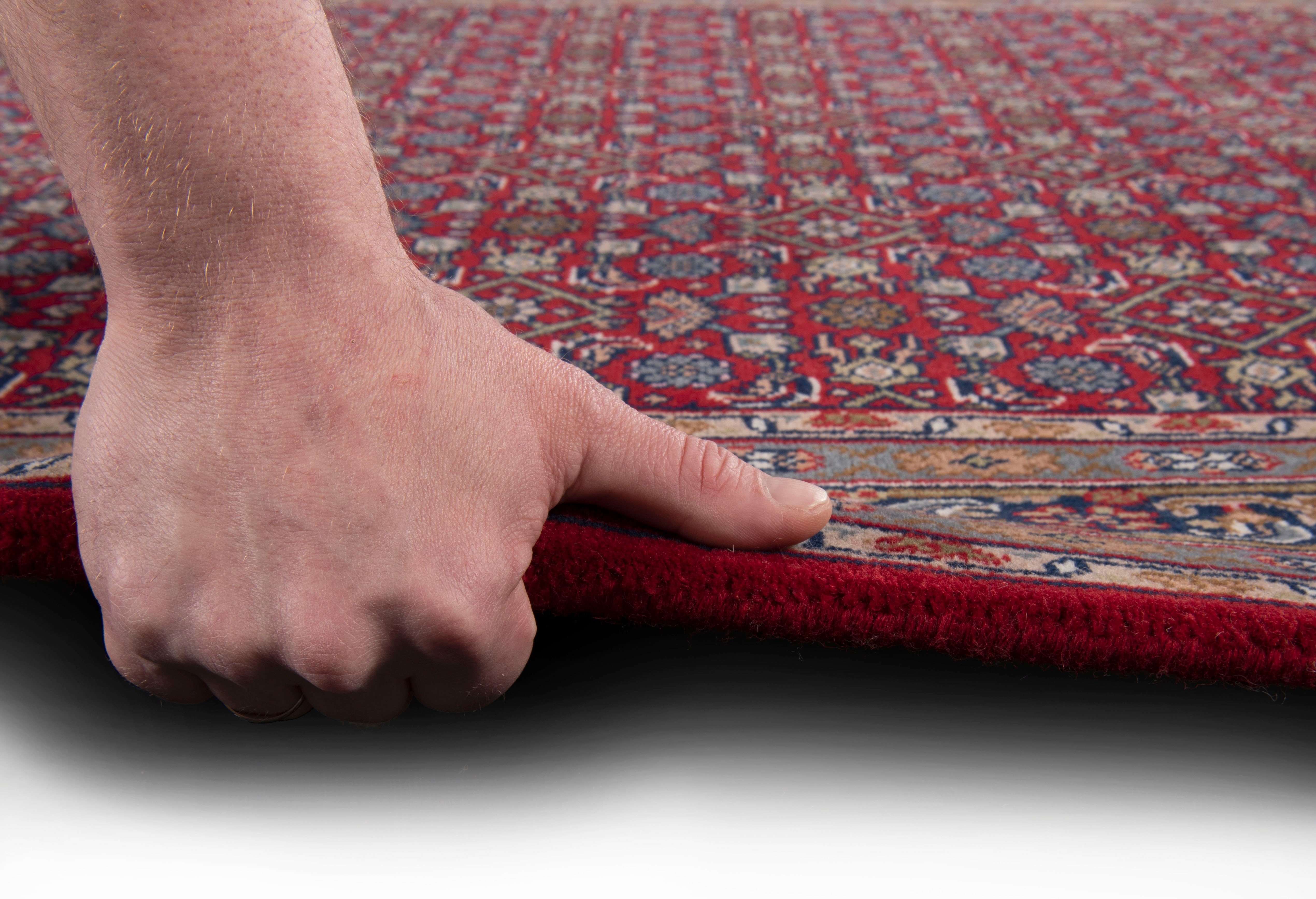 THEKO Oosters tapijt Benares Herati zuivere wol, met de hand geknoopt, met franje