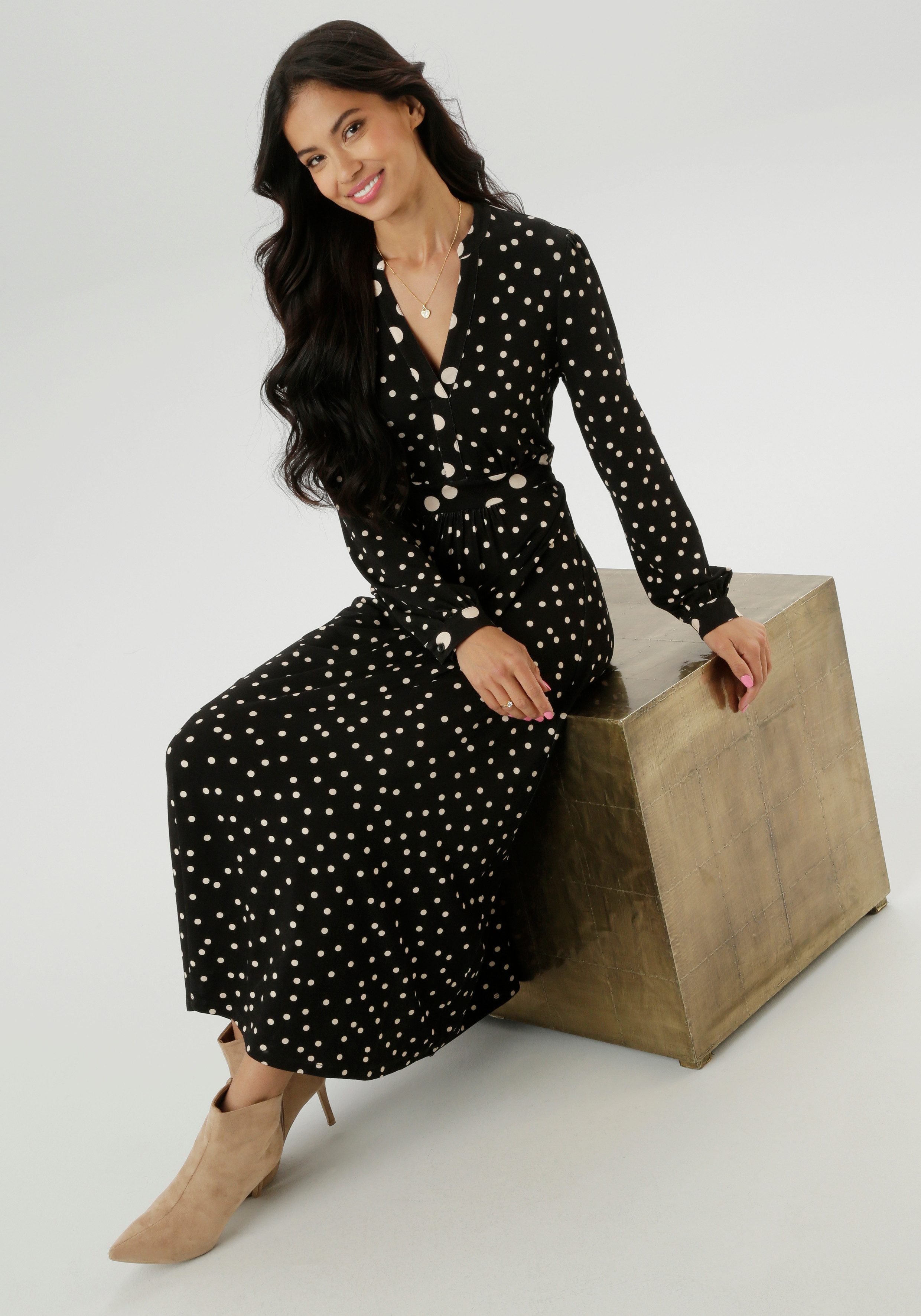 Aniston SELECTED Midi-jurk