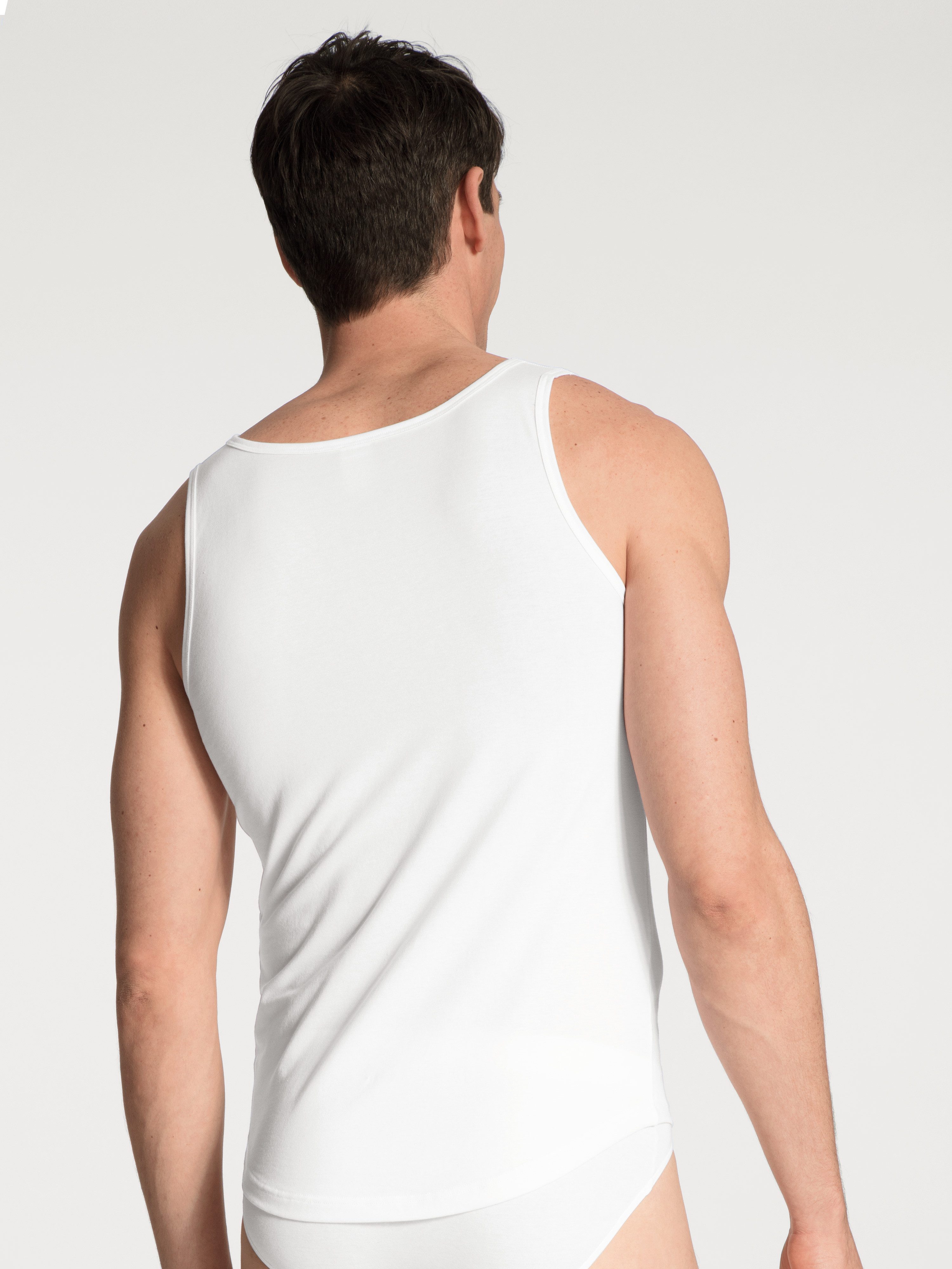 CALIDA Muscle-shirt met carréhals