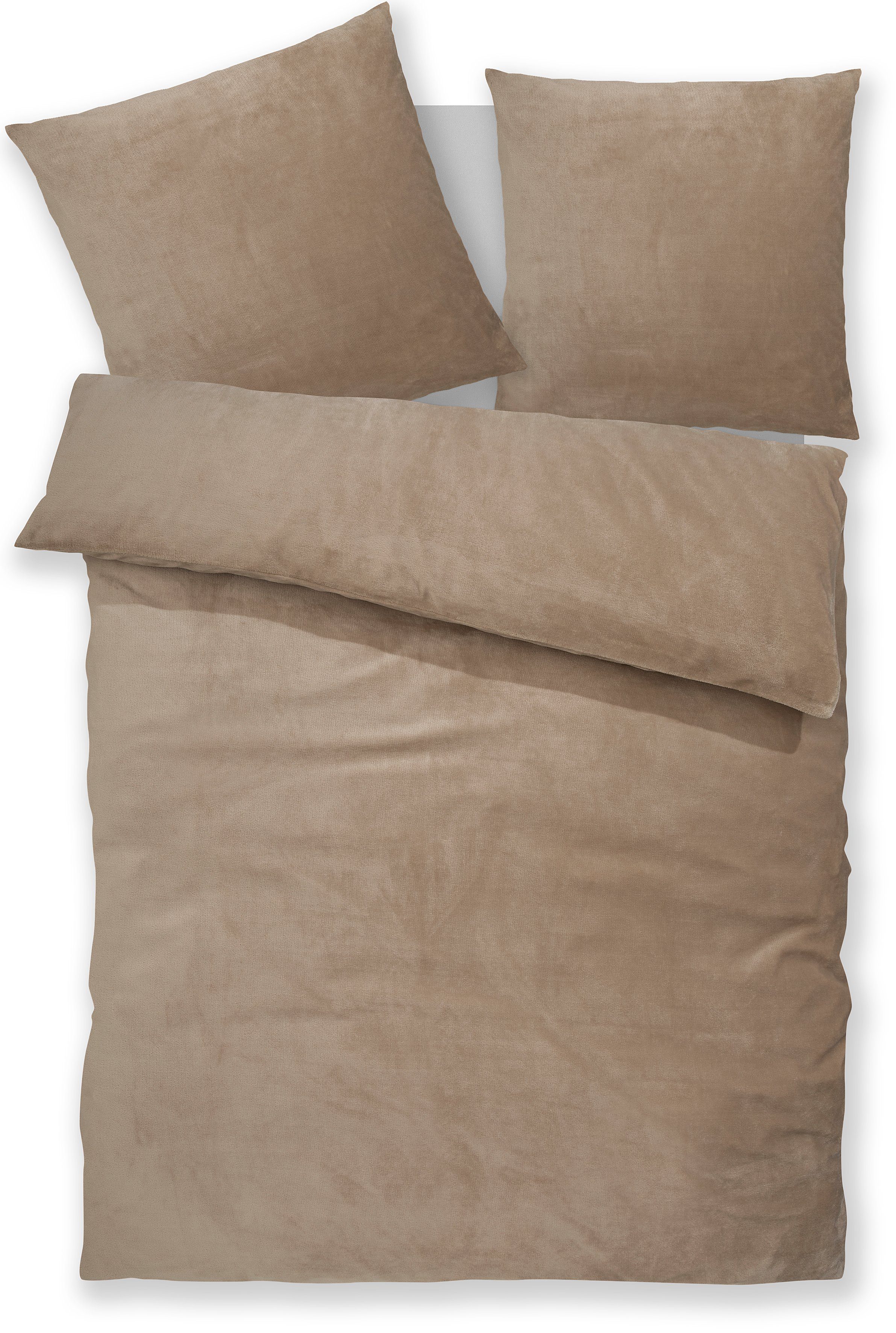 my home Overtrekset DESNER3 Beddengoed met rits, cashmere-touch, knuffelig & zacht