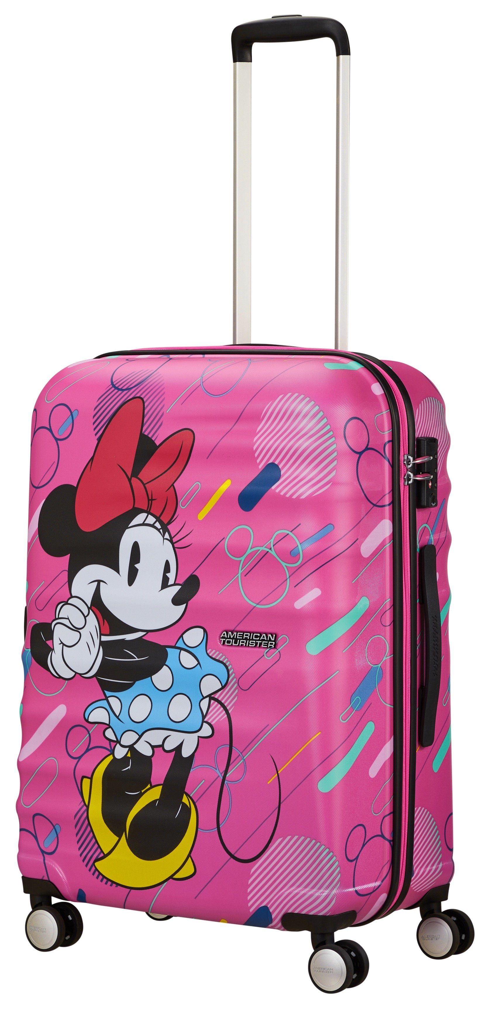 American Tourister Kinderkoffer WAVEBREAKER DISNEY 67 Kinder reisbagage koffer TSA-cijferslot