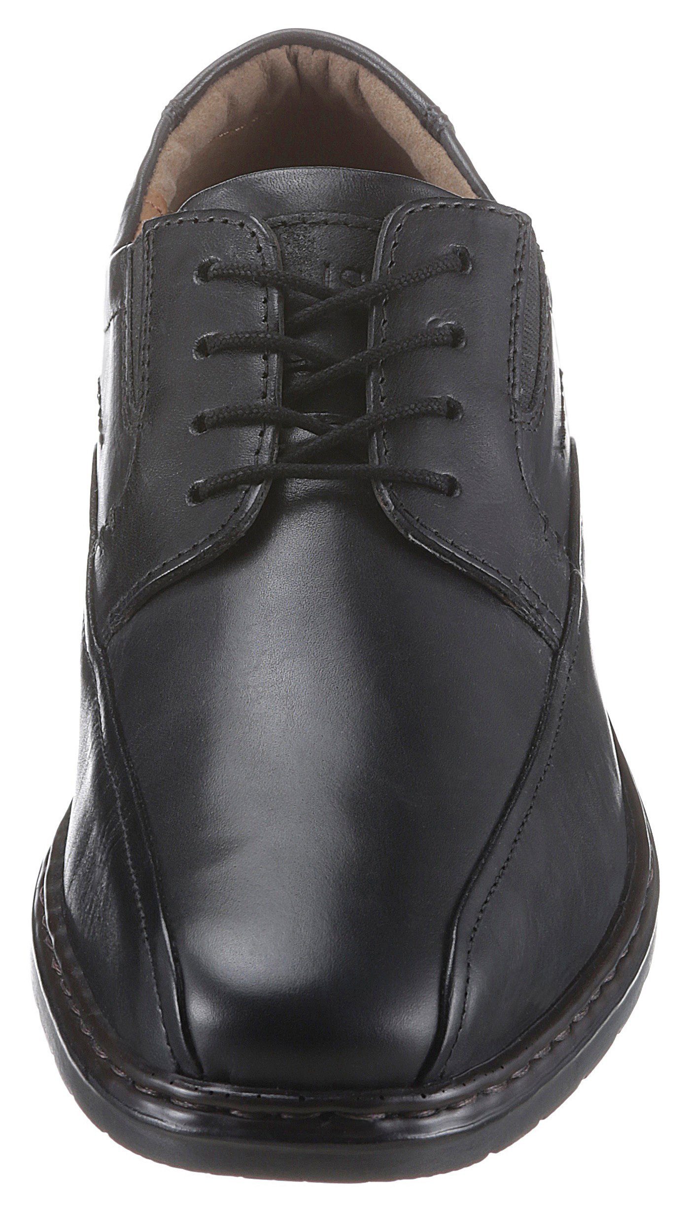 Josef Seibel Veterschoenen Alastair met fijne siersteken, vrijetijdsschoen, lage schoen, veterschoen