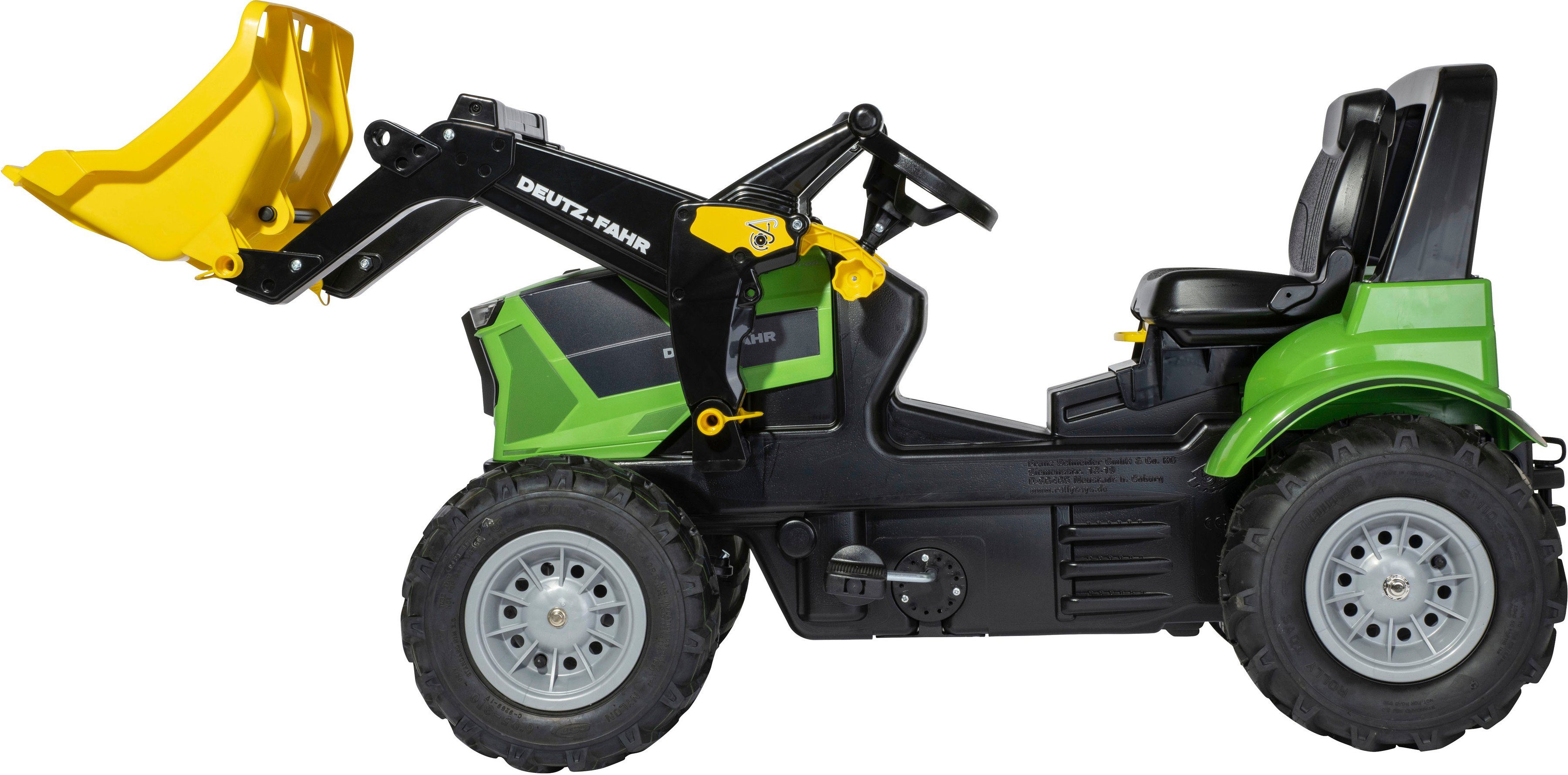 rolly toys® Traptractor RollyFarmtrac premium II Deutz 8280 TTV met voorlader en luchtbanden, bxdxh: 150x54x75 cm