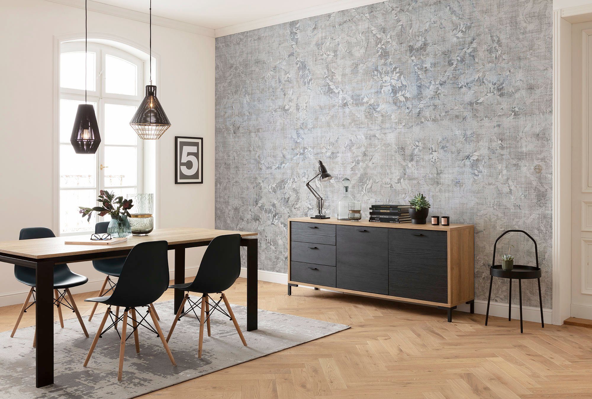 Komar Vliesbehang Digitale print vlies - Origins - Afmeting 400 x 280 cm (1 stuk)