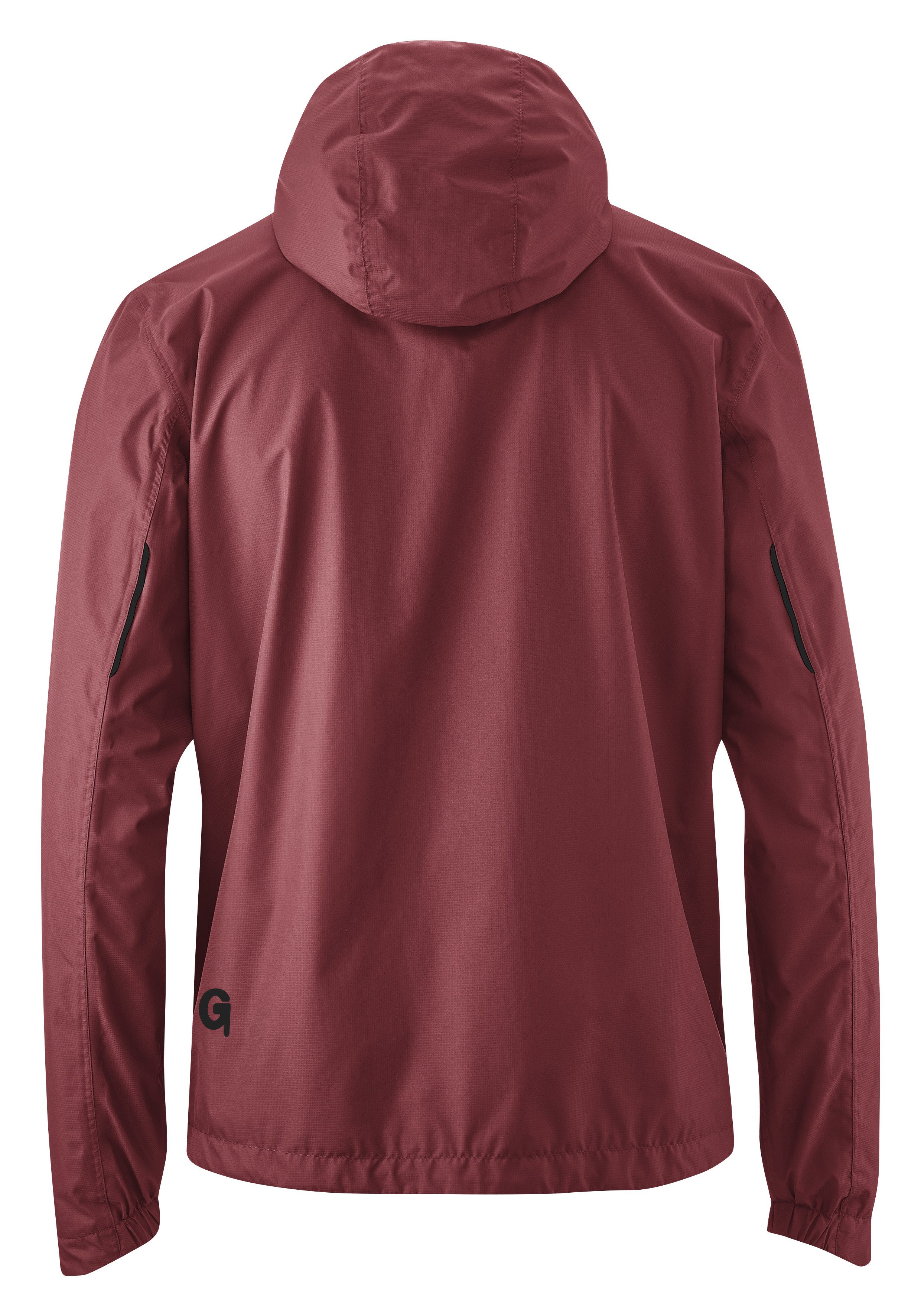 Gonso Fietsjack SAVE LIGHT Herenregenjack wind- en waterdicht, fietsjack met capuchon